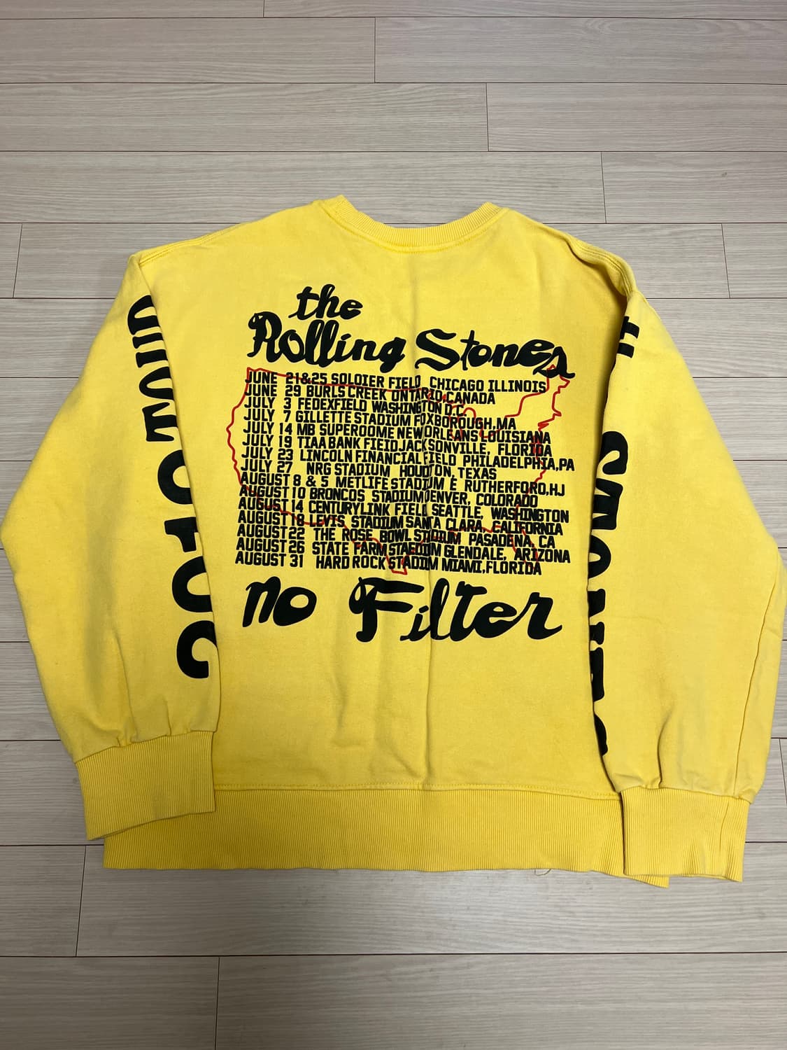 CPFM × Rolling Stones 2019 투어 스웻셔츠 상품이미지2