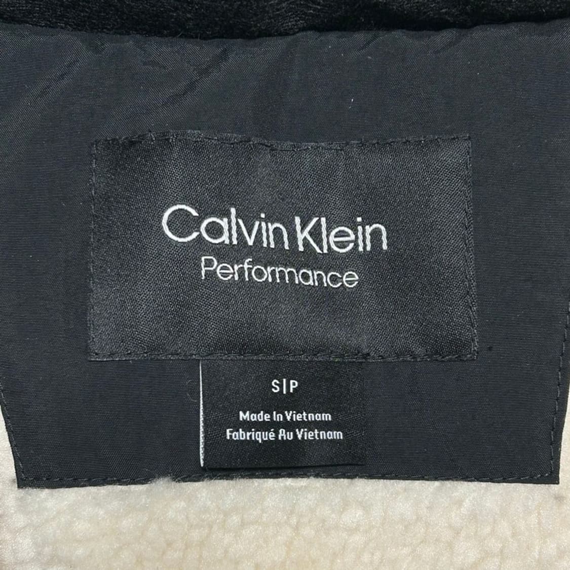 캘빈클라인 퍼포먼스 블랙 패딩 베스트 S 상품이미지5