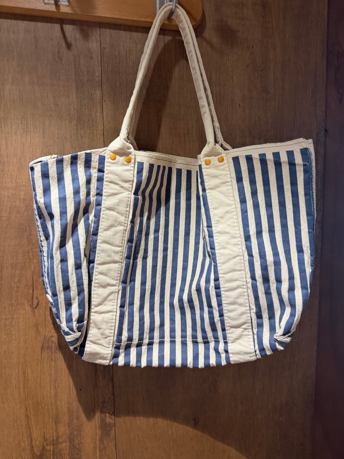 45rpm Stripe Cotton Tote Bag 상품이미지4