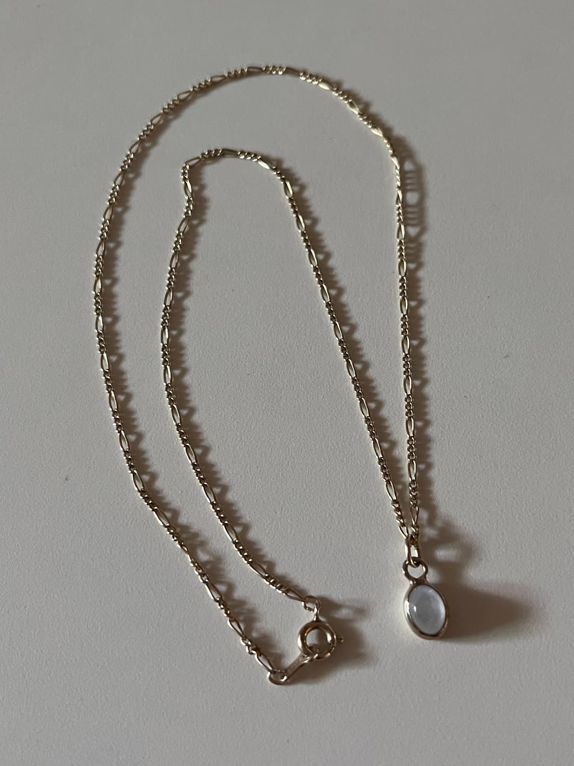 가간 gagan 문스톤 목걸이 골드 상품이미지2