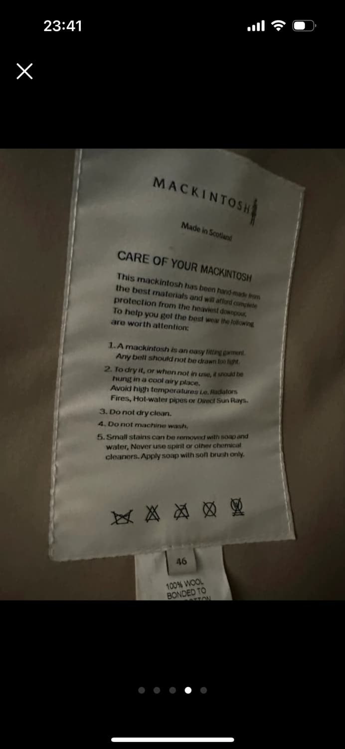 마르지엘라 매킨토시 콜라보 코트 상품이미지4