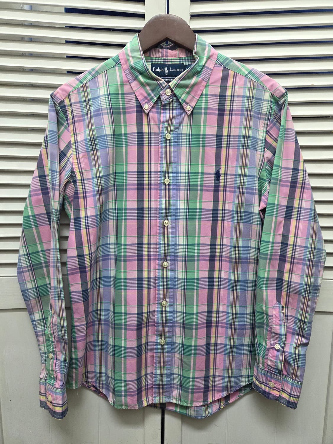 폴로 랄프로렌 체크 셔츠 상품이미지1