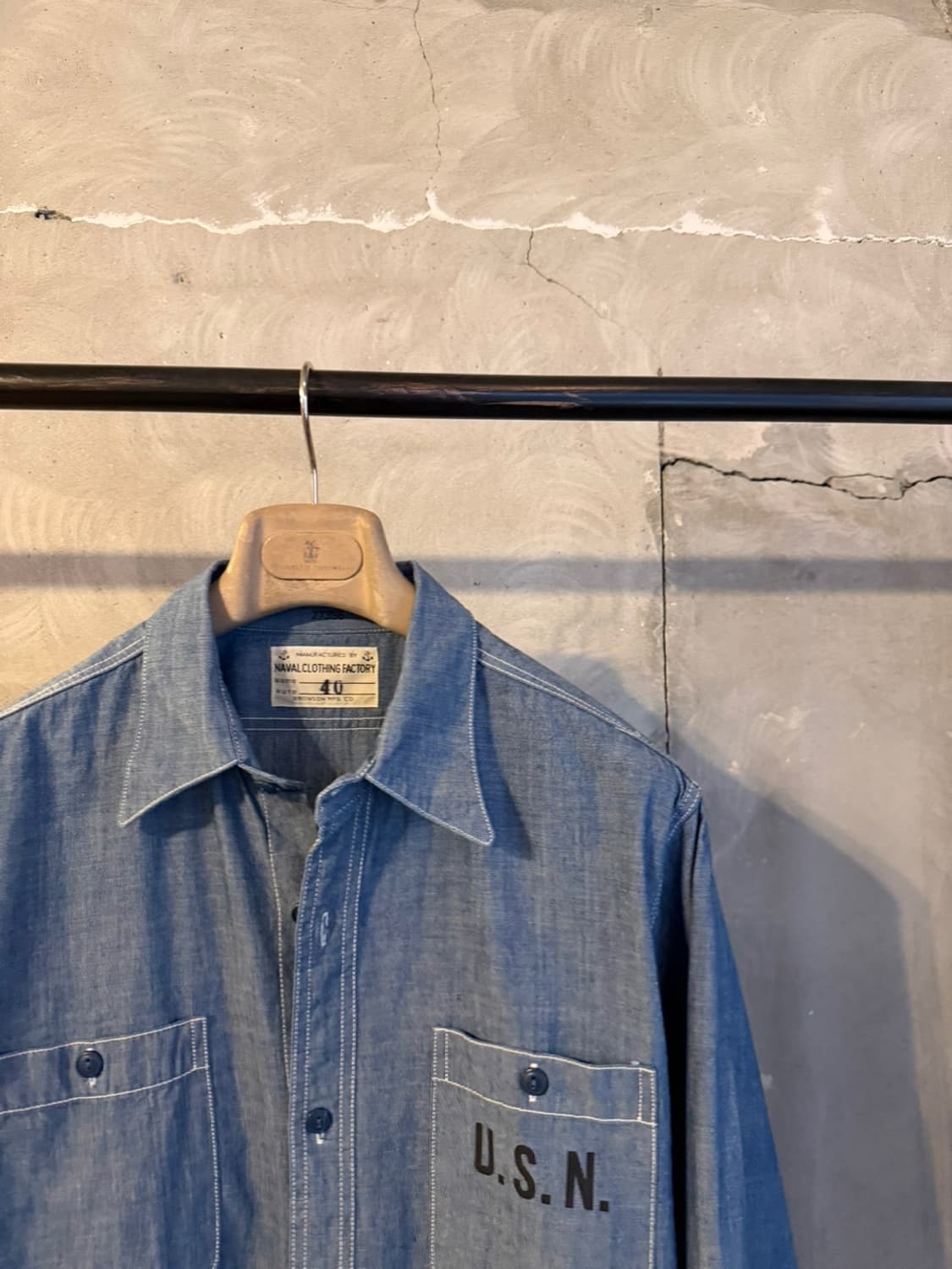 나발 클로딩 팩토리 오피셔 셔츠 100 상품이미지4