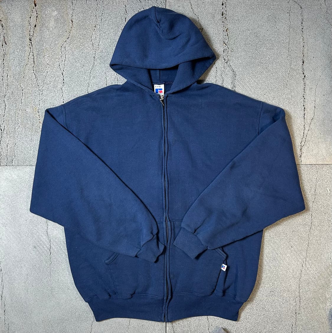 90년대 추정 제품 러셀 애슬레틱 후드집업판매 상품이미지3