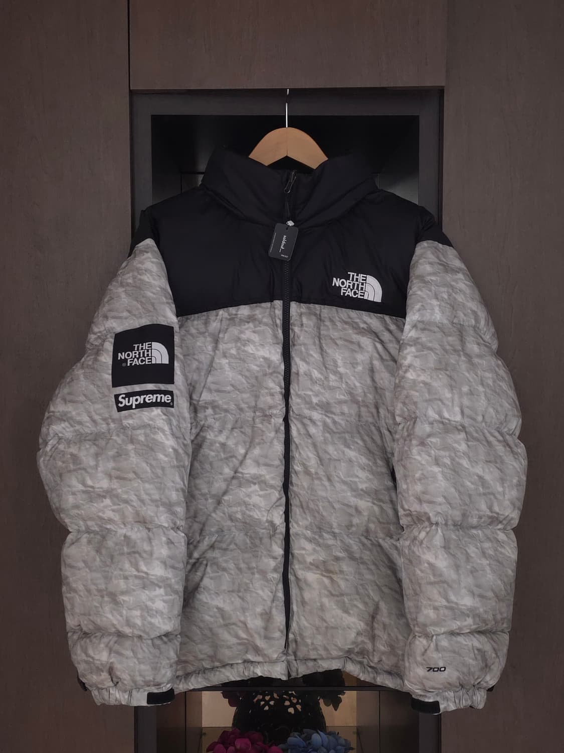 [XL] 슈프림 노스페이스 페이퍼 눕시 패딩 상품이미지2