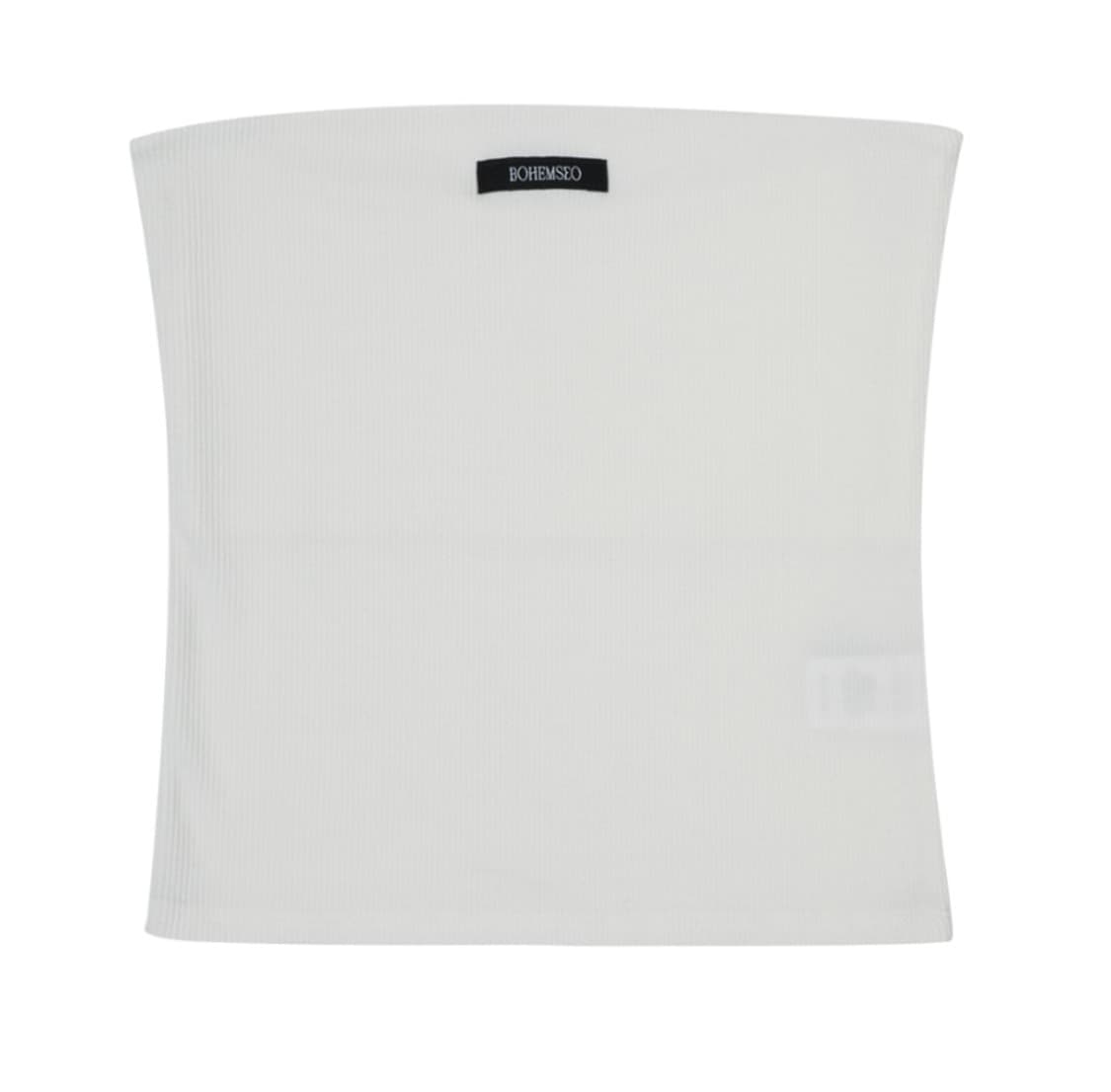 보헤미안서울 베이직 튜브탑 화이트 아이보리 상품이미지1