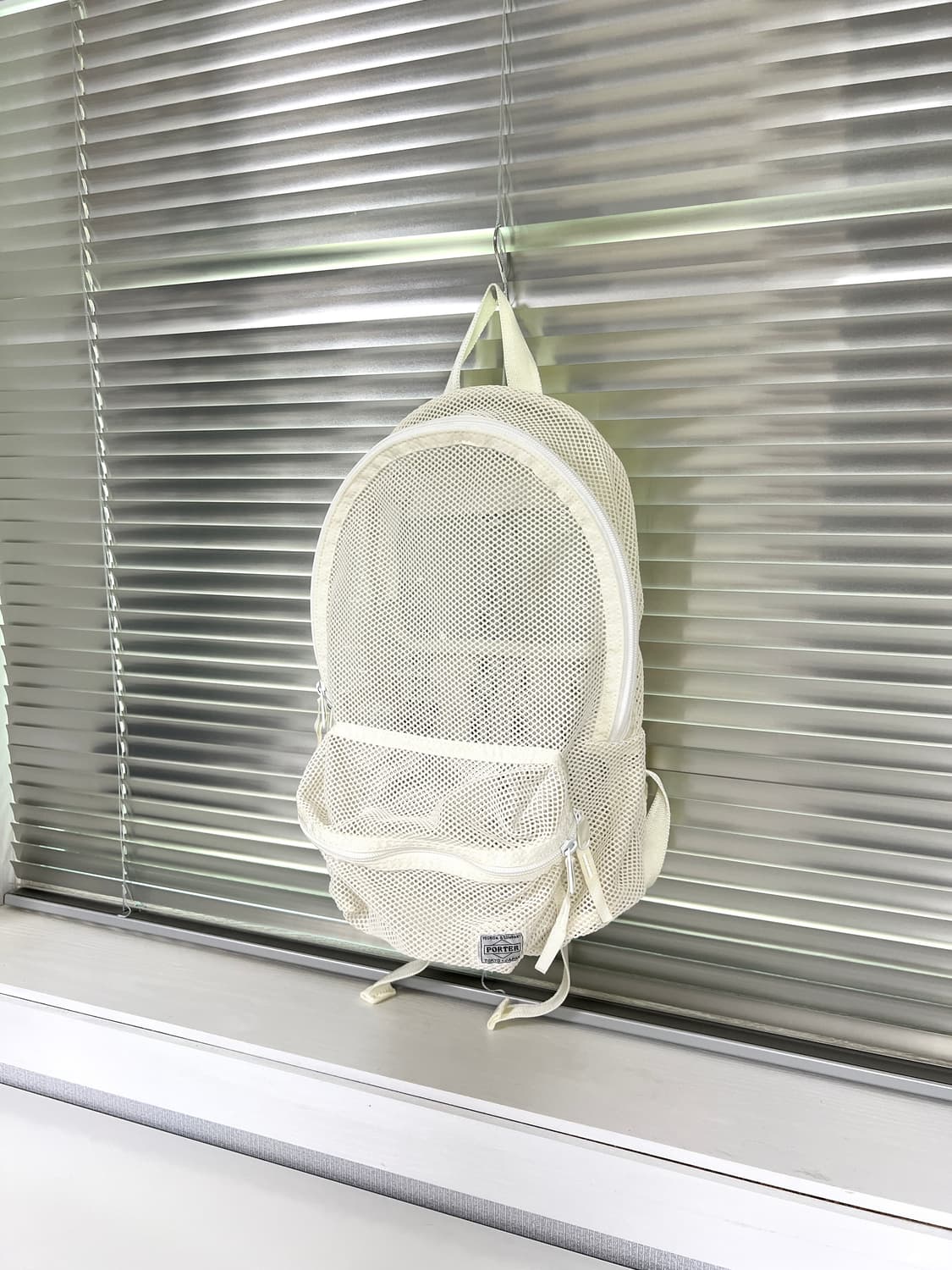 PORTER-MESH BACKPACK(white)  상품이미지1