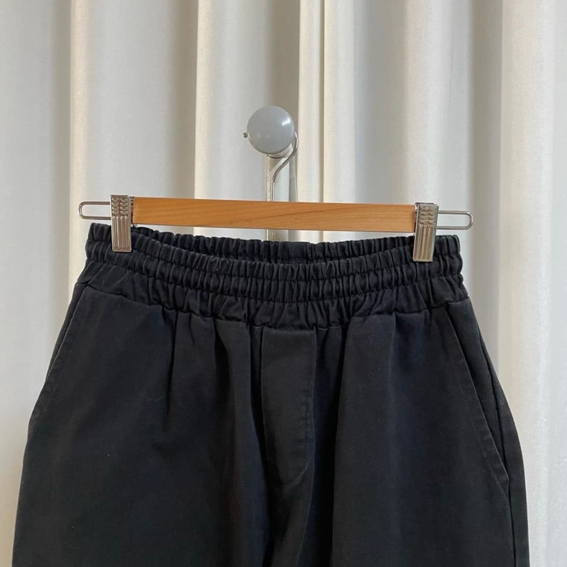 블랙 카고 투웨이 조거팬츠  상품이미지2