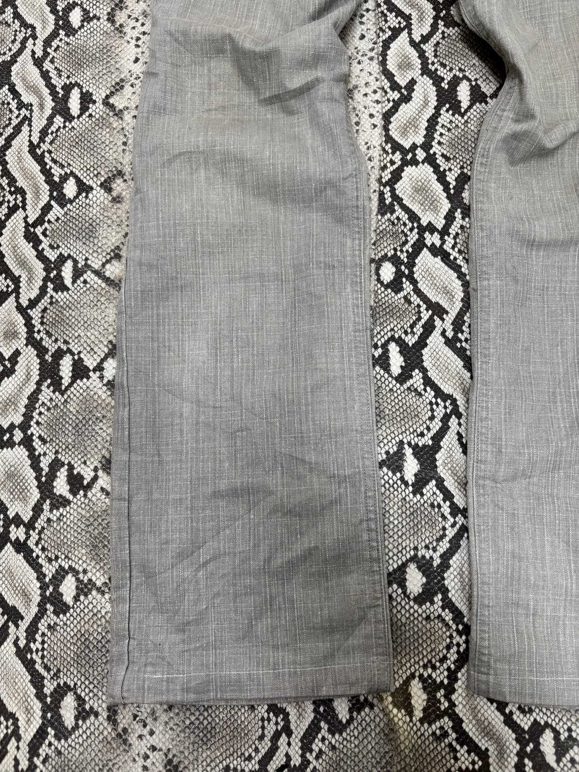 “Schlussel” Grey straight-Fit Pants 상품이미지7