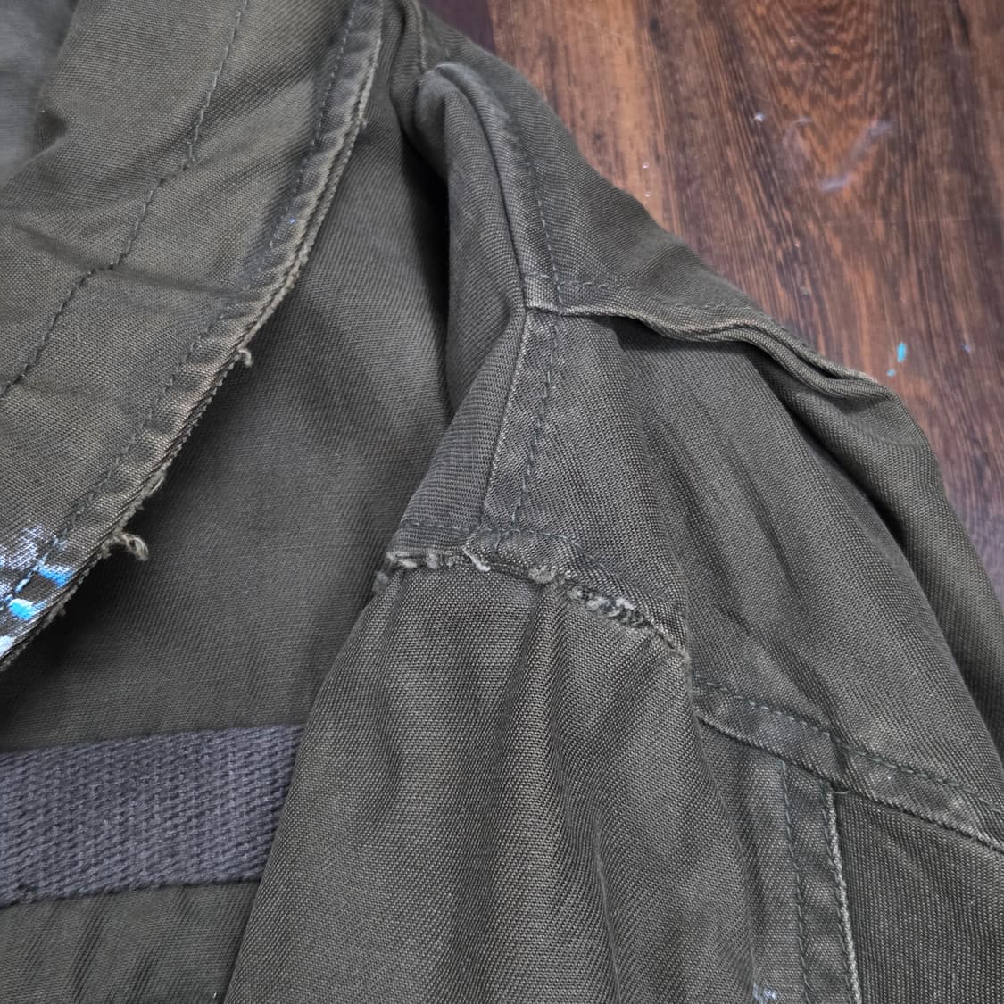 S.O/핸드페인팅, 자수 커스텀 필드자켓 상품이미지6