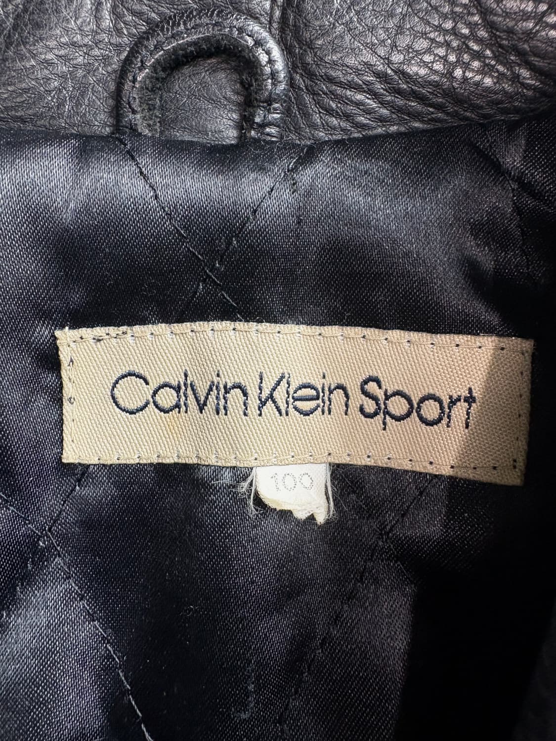 캘빈 클라인 소가죽 더블 라이더 자켓 2971 상품이미지3