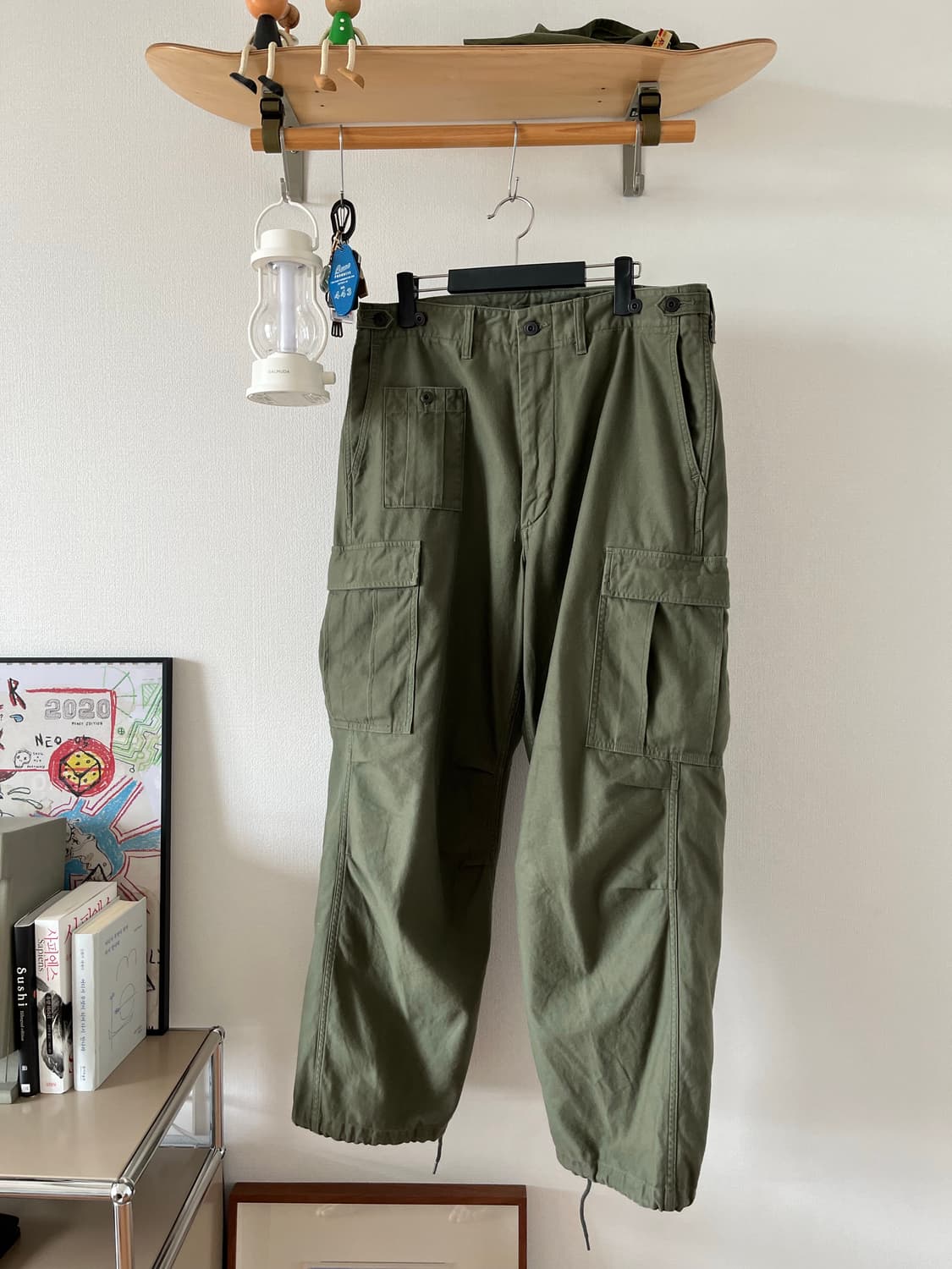 나이젤 카본 아미 카고 팬츠 올리브 그린 상품이미지1