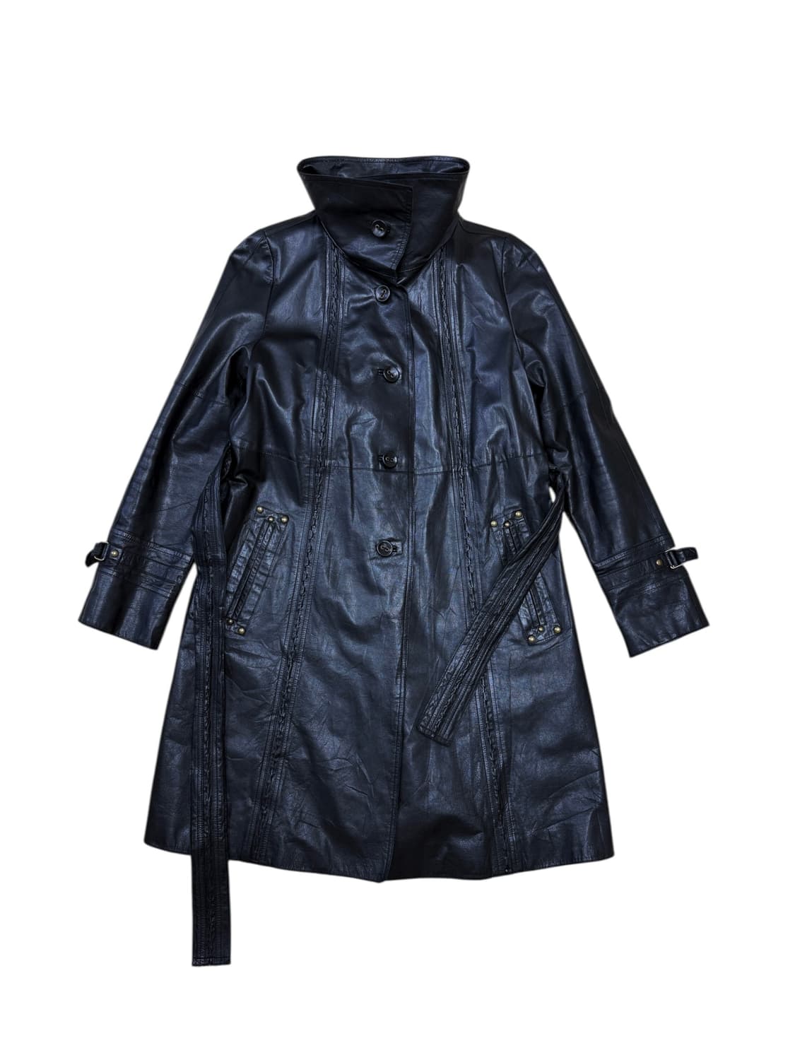 Vivienne tam leather coat 상품이미지1
