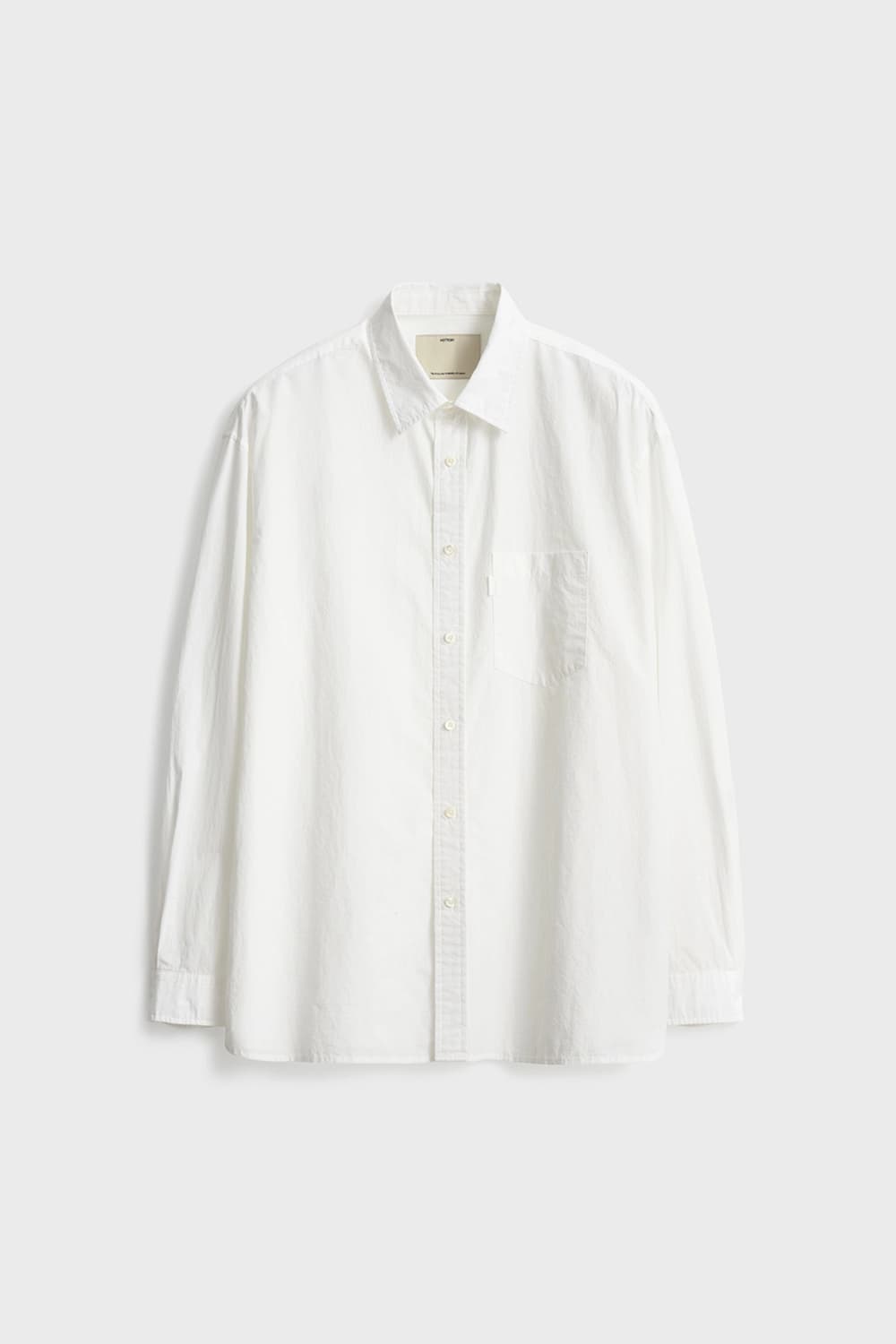 포터리 컴포트 셔츠 화이트 2 사이즈 상품이미지1