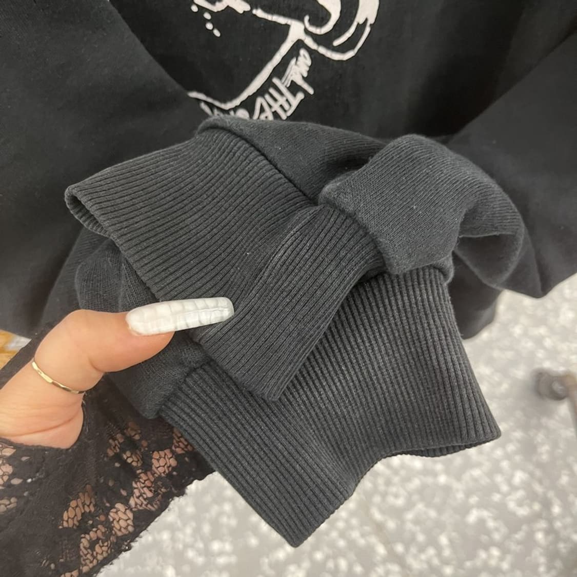 스투시 스트릿 빅 사운드 집 프린팅 후드티 L C11002 상품이미지8