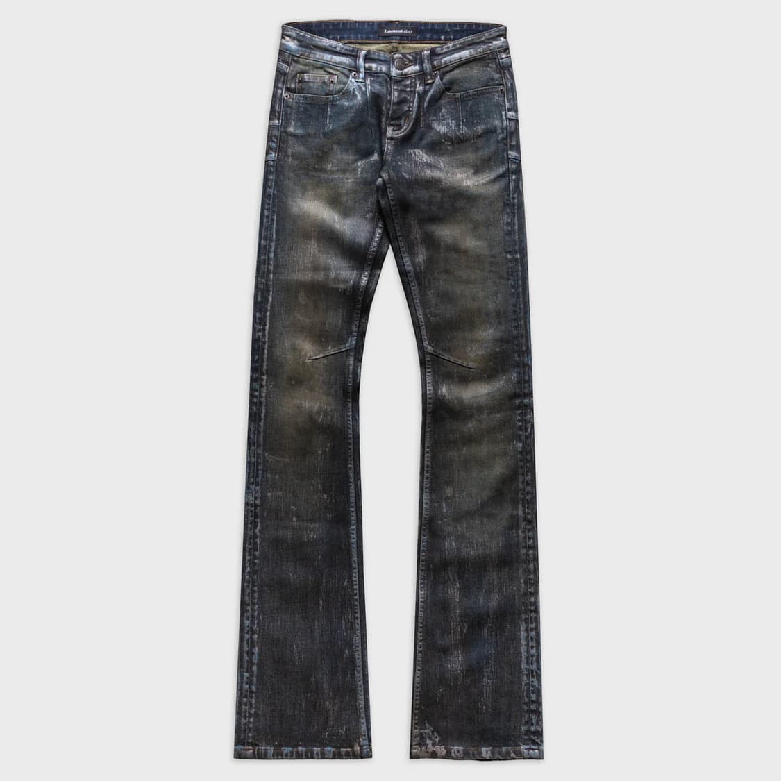 lamentist SKINNY BOOTCUT WAX WASHED JEAN 상품이미지3