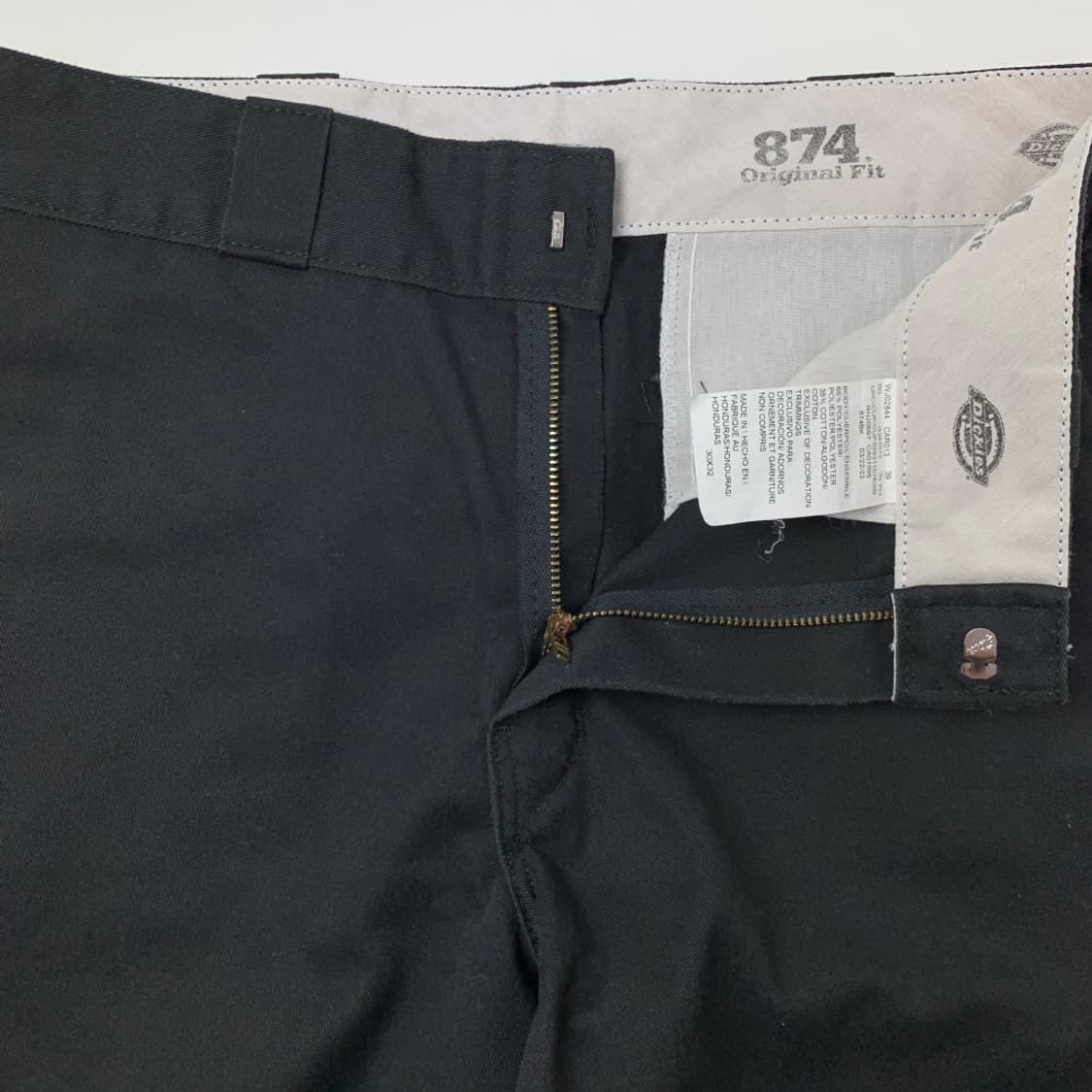 [30/정품] 디키즈 874 블랙 오리지널핏 워크팬츠 상품이미지3
