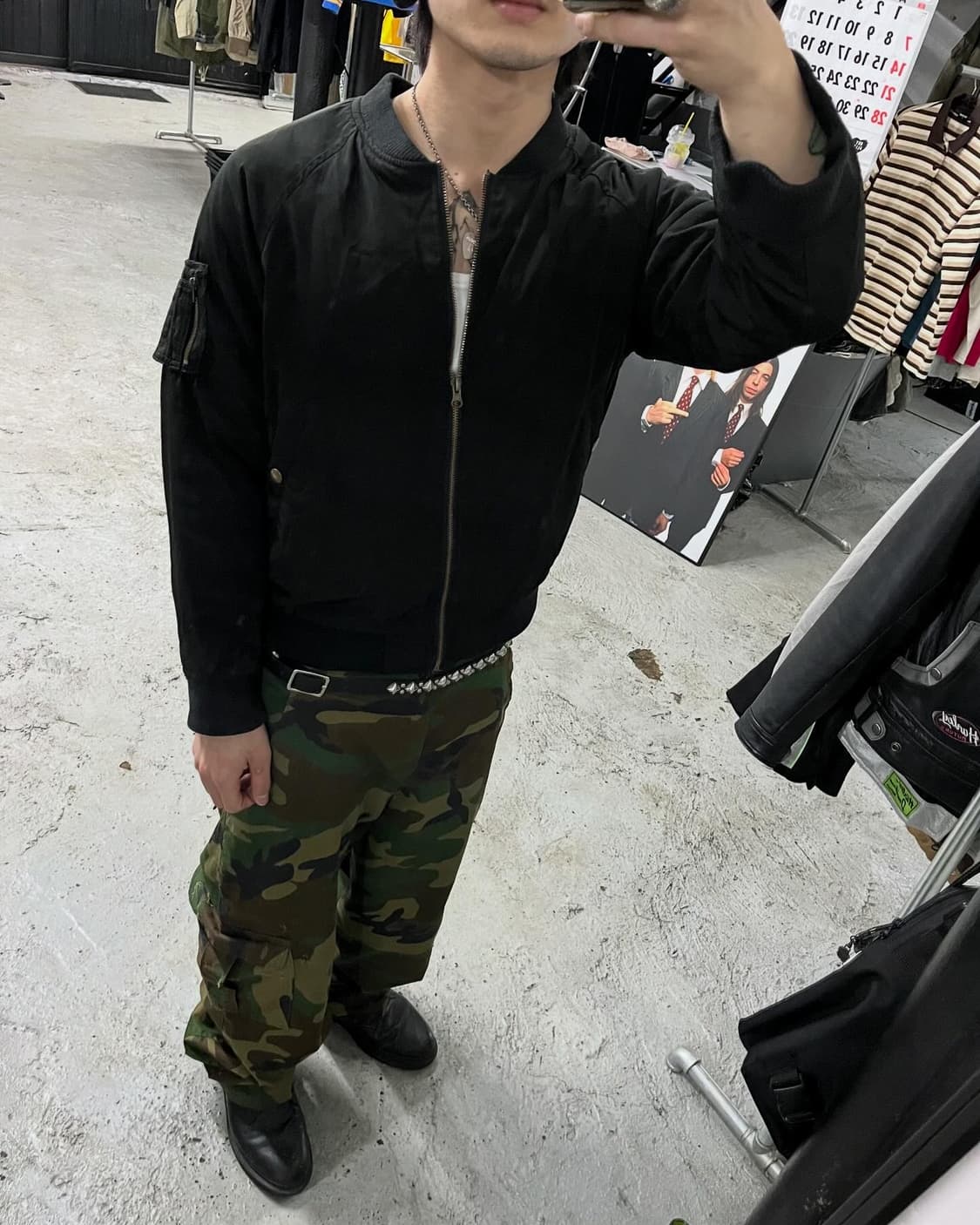 vtg ma-1 bomber jacket 상품이미지1