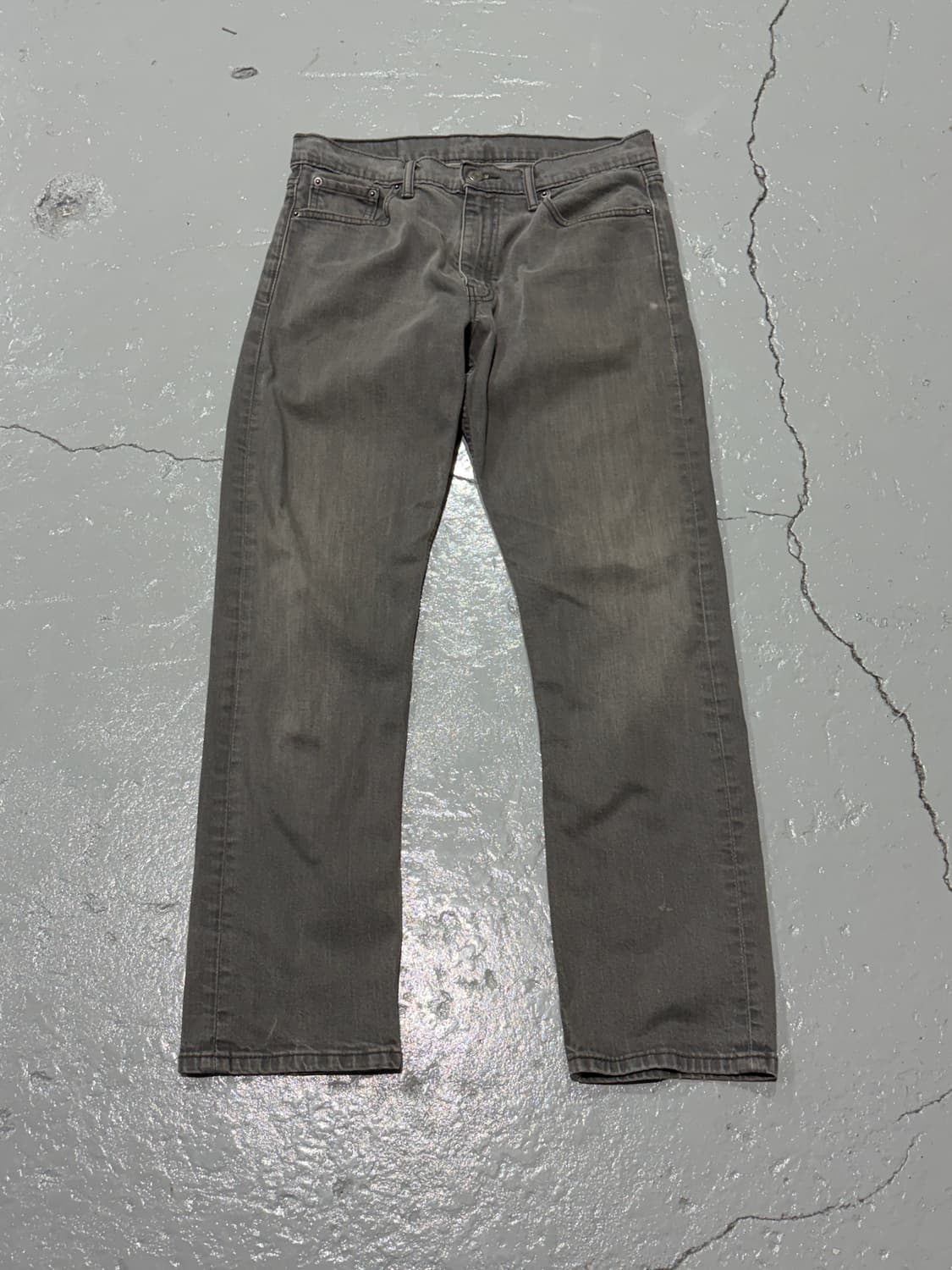 리바이스(Levis) 504 그레이 데님 팬츠 상품이미지1