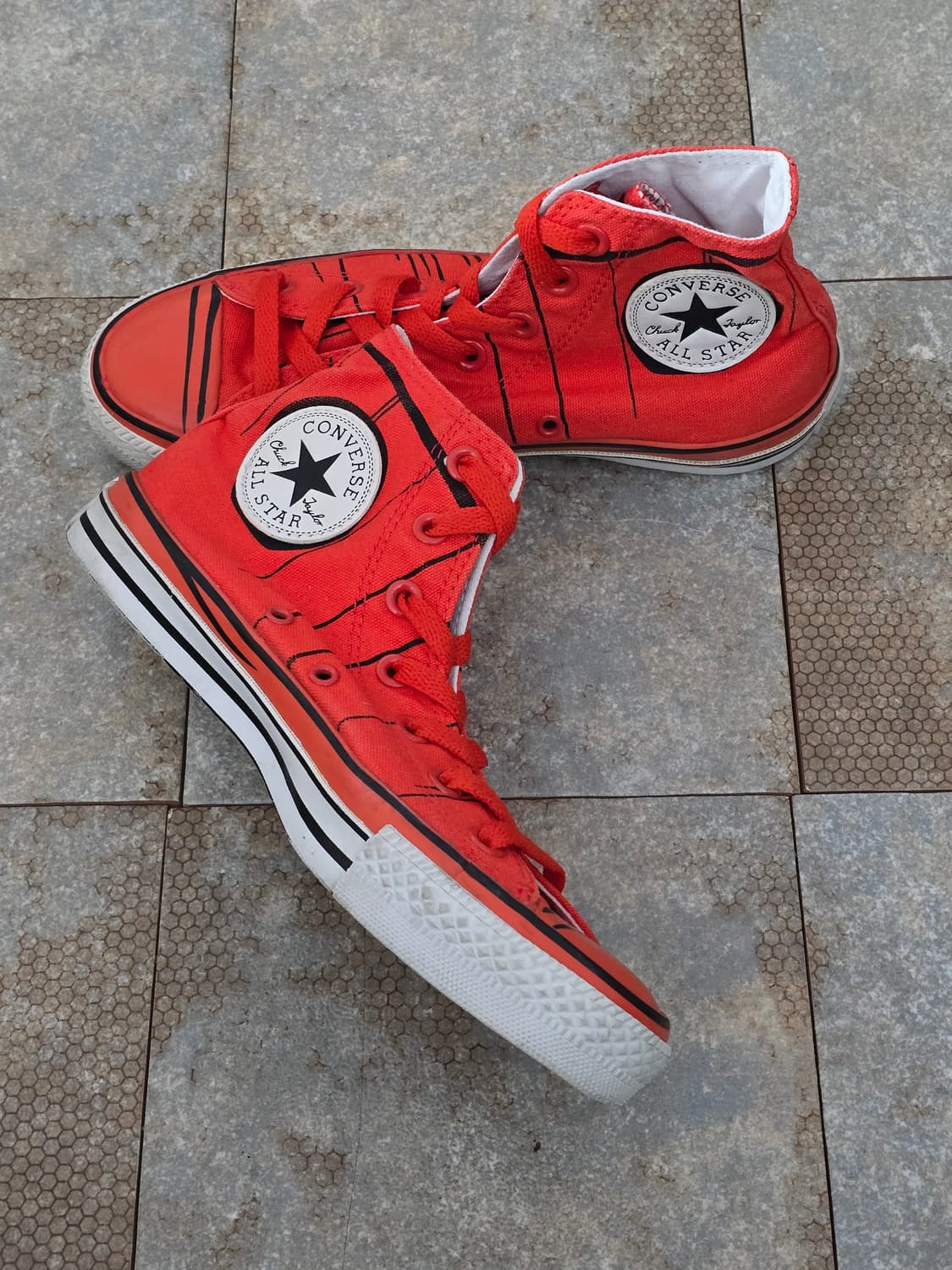 (240)컨버스 체커보드 올스타 하이 닥터 수스 상품이미지4