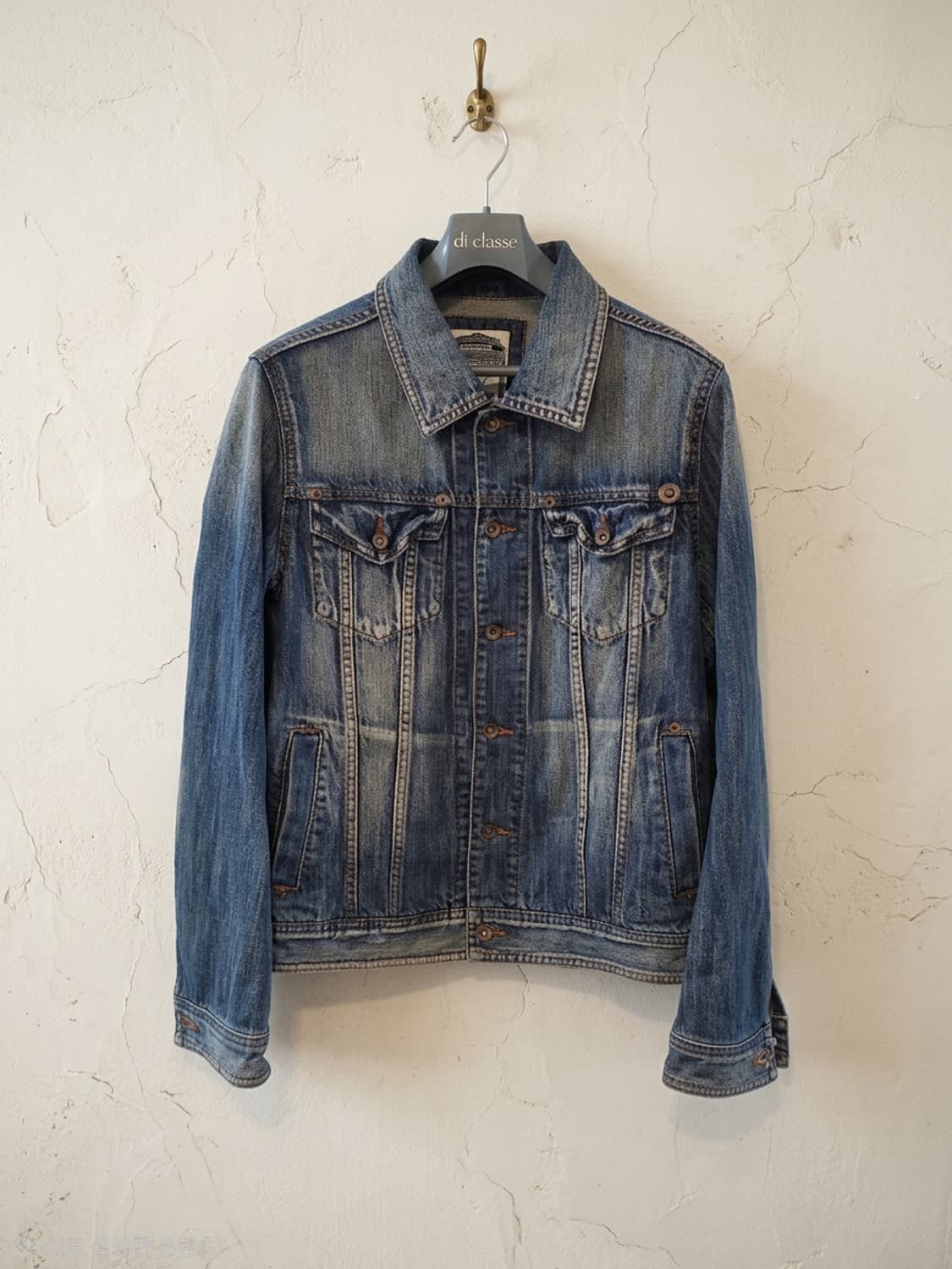 BAN POLE 빈티지 데님 자켓 100 상품이미지1