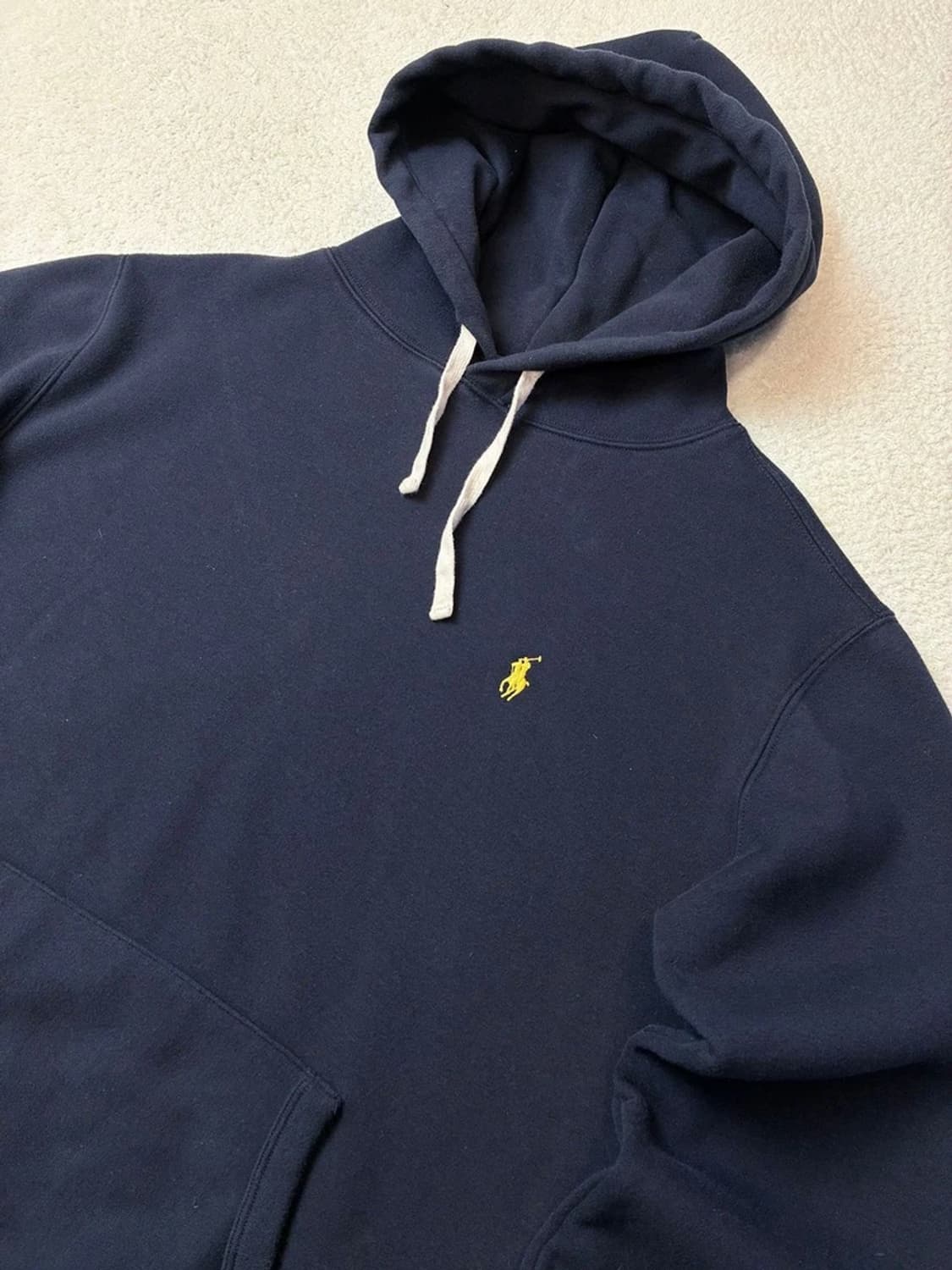 폴로 랄프로렌 네이비 미니멀리즘 후드 티셔츠 PN5874    상품이미지2