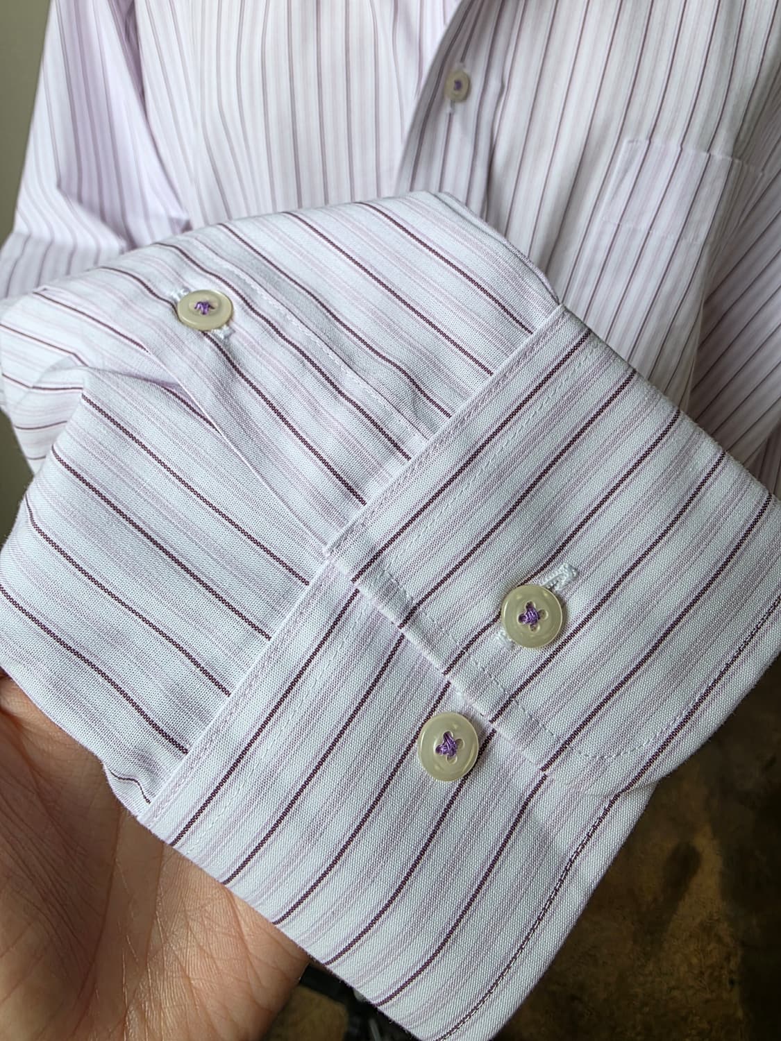 꾸레쥬 옴므 스트라이프 셔츠 상품이미지4