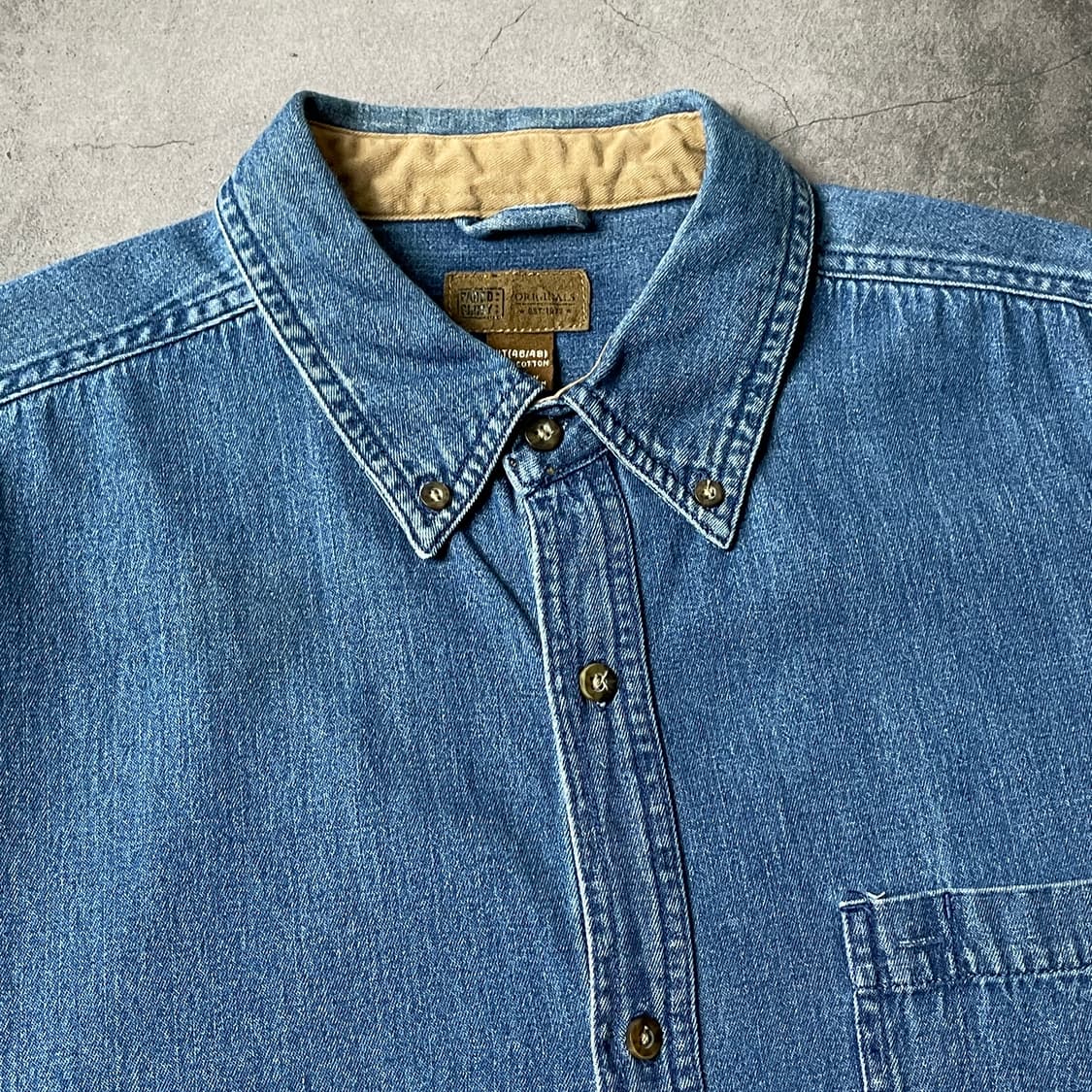 FADED GLORY 빈티지 코튼 데님 셔츠 A00459 상품이미지2