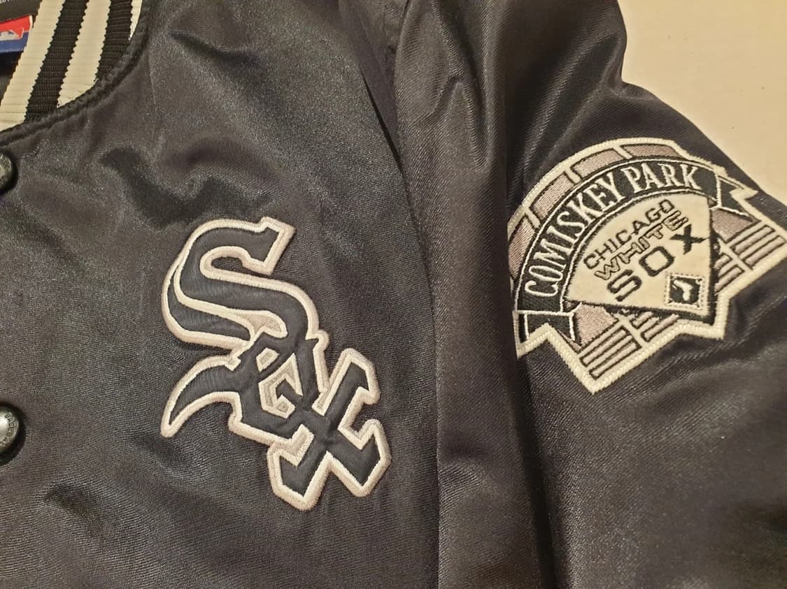 90s 시카고화이트삭스 스타디움 점퍼 상품이미지5