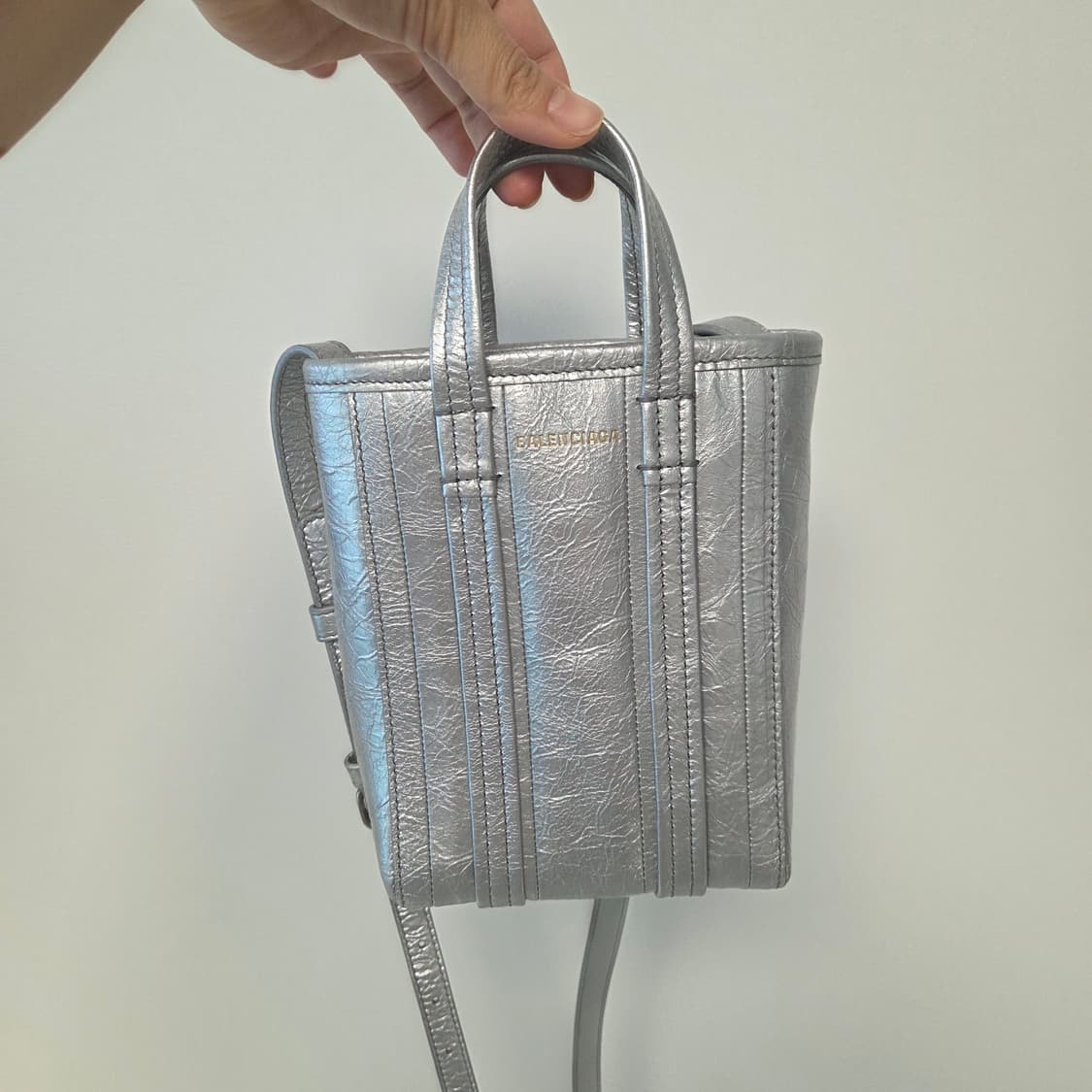 BALENCIAGA 발렌시아가 정품 폰홀더백 미니 크로스백 토트 숄더백 상품이미지9