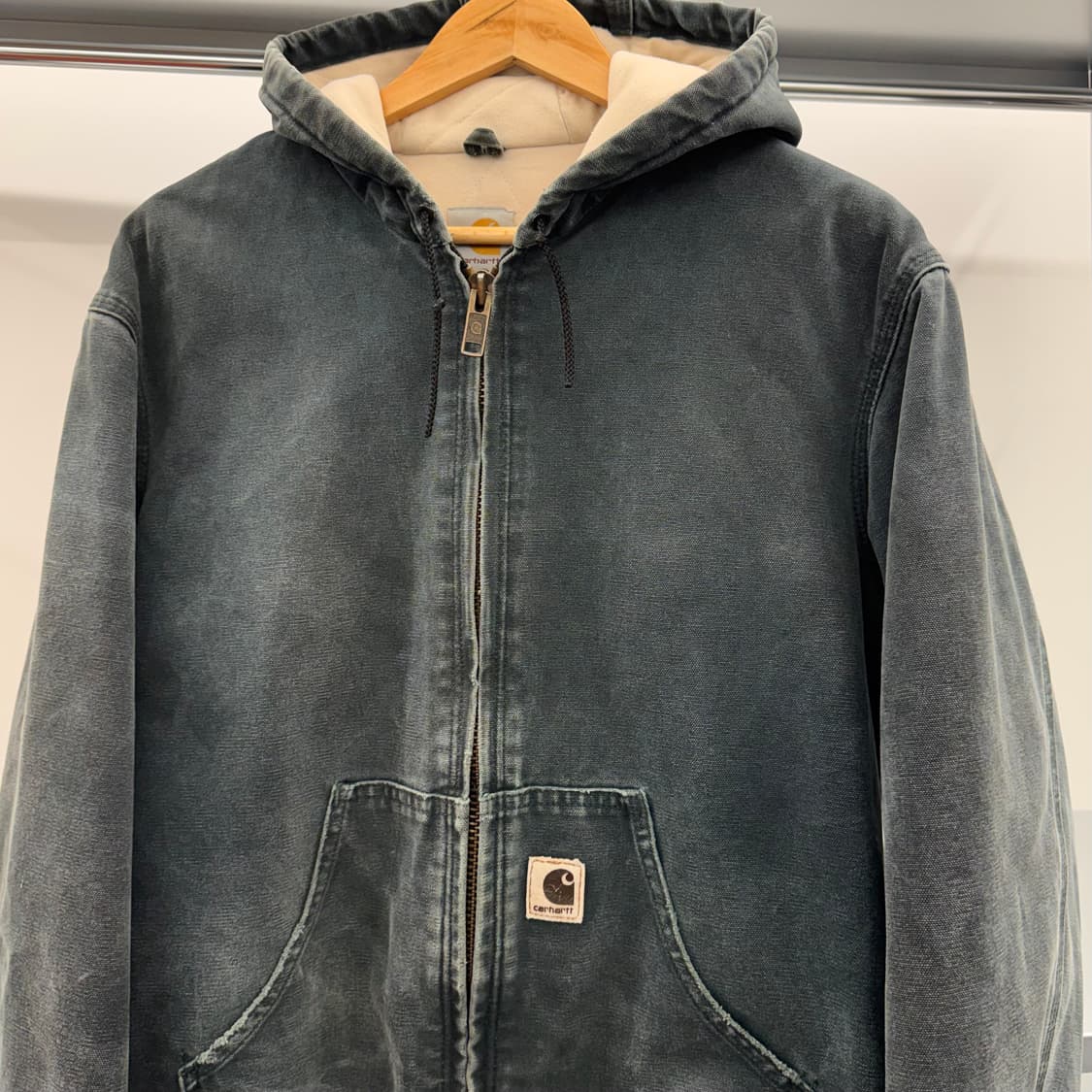 칼하트 J151 HTG 페이디드 그린 덕 액티브 자켓 (M)    상품이미지2