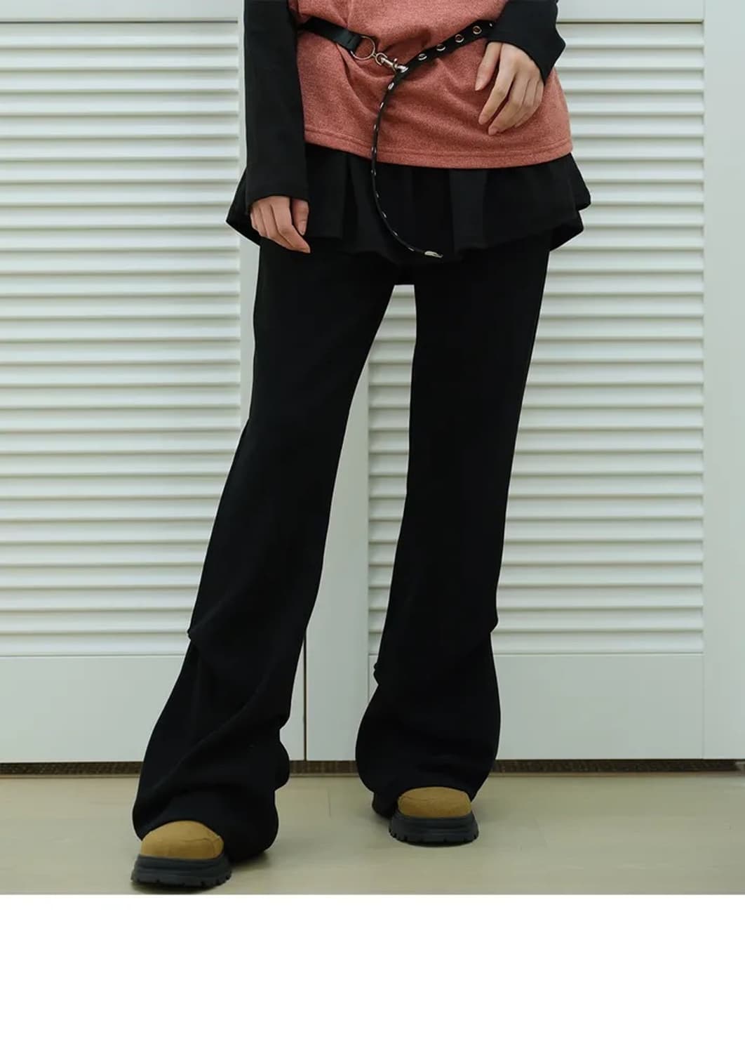 틸데서울 사이토 셔링 부츠컷 레깅스 블랙업 시티브리즈 오뉴이 바온 빈티지 상품이미지1