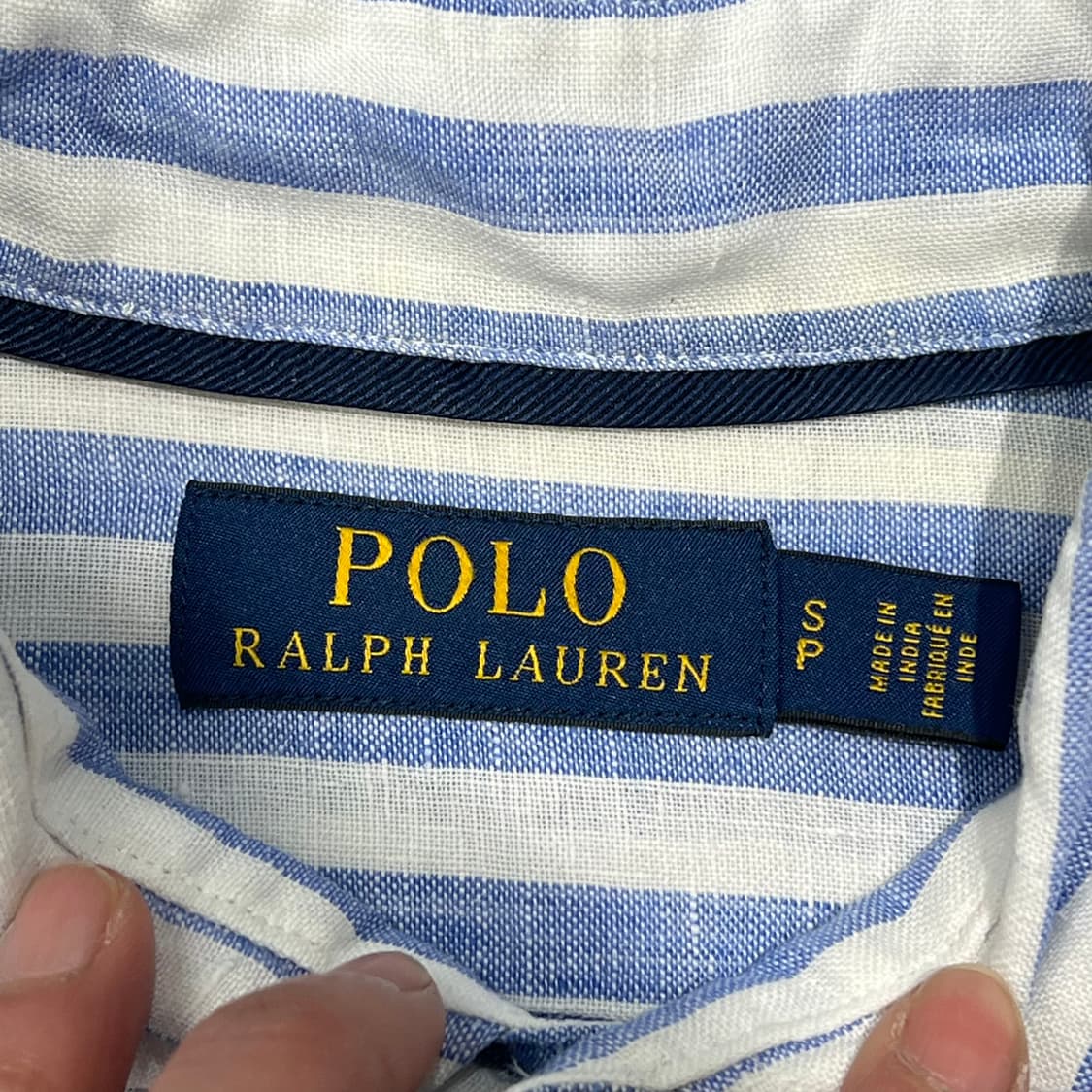 폴로 랄프로렌 스트라이프 린넨셔츠 s09820 상품이미지5