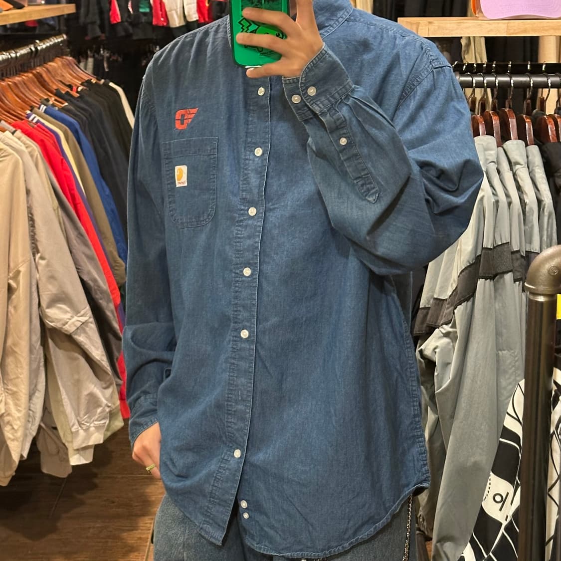 [HI] 칼하트 데님셔츠 상품이미지4