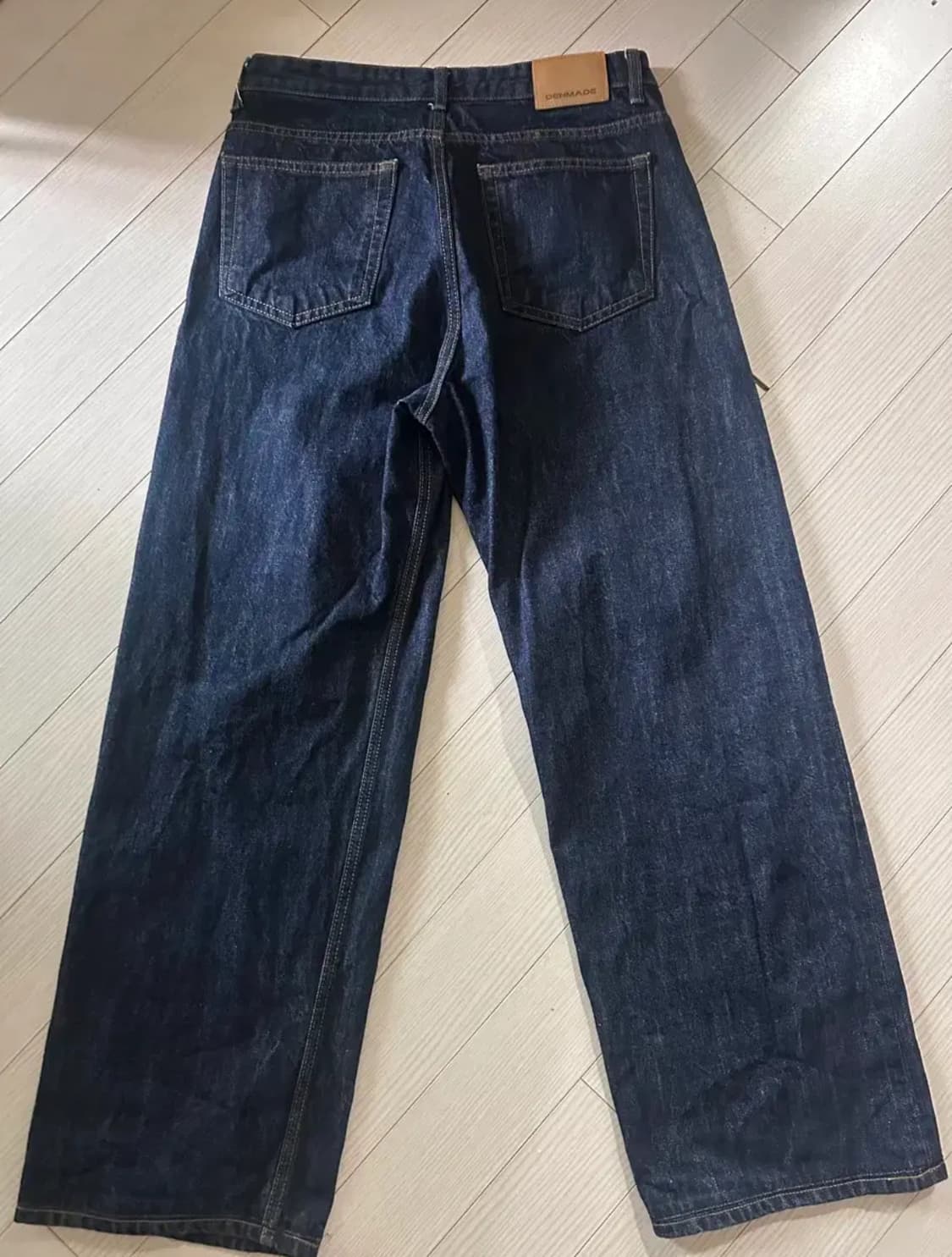 덴메이드 셀비지 와이드 데님 M 상품이미지3