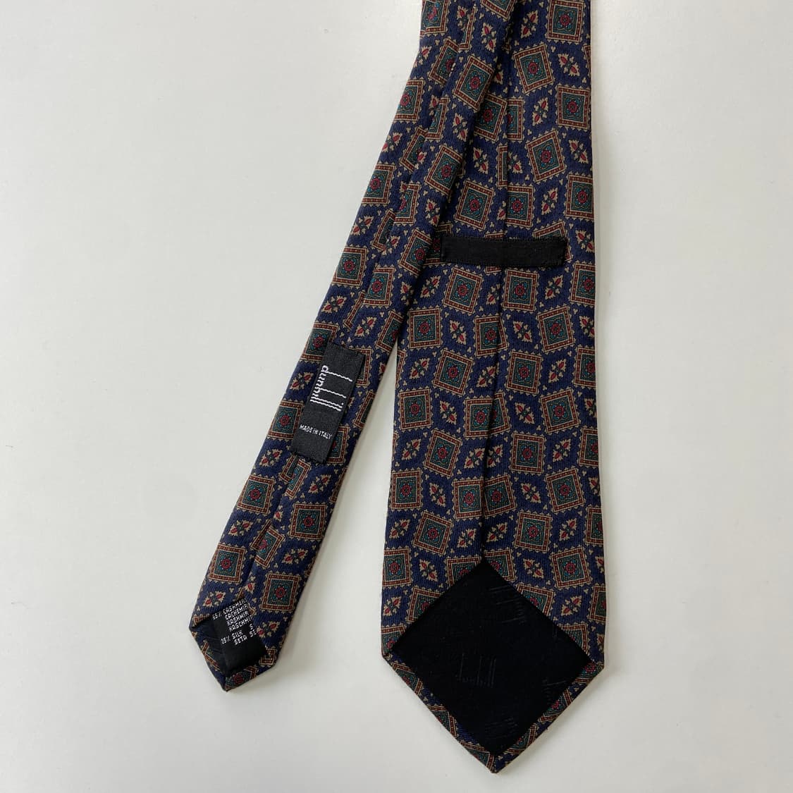 던힐(dunhill) 명품 정품 캐시미어 넥타이 상품이미지3