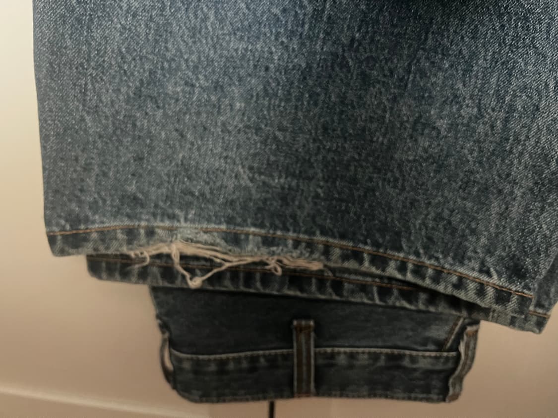 해칭룸 와이드 커브드 진 상품이미지3