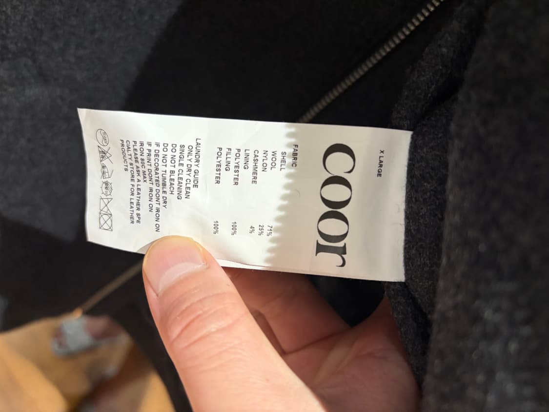 Coor 쿠어 멀티 집업 크롭 자켓 XL 상품이미지3