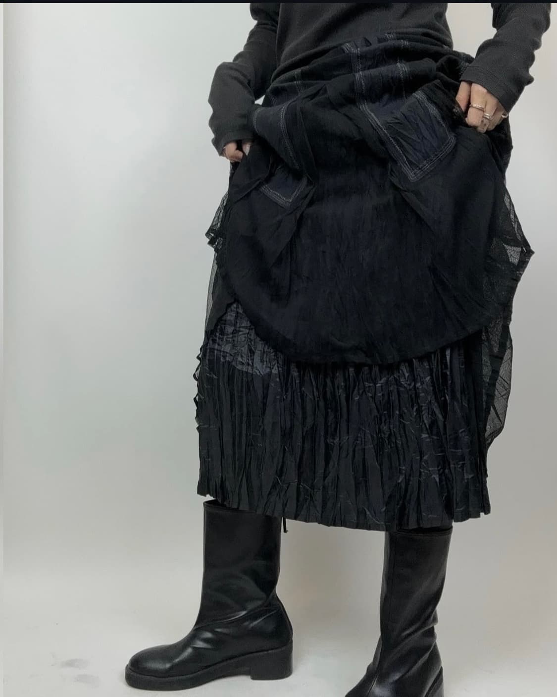 Vintage 미디스커트 상품이미지5