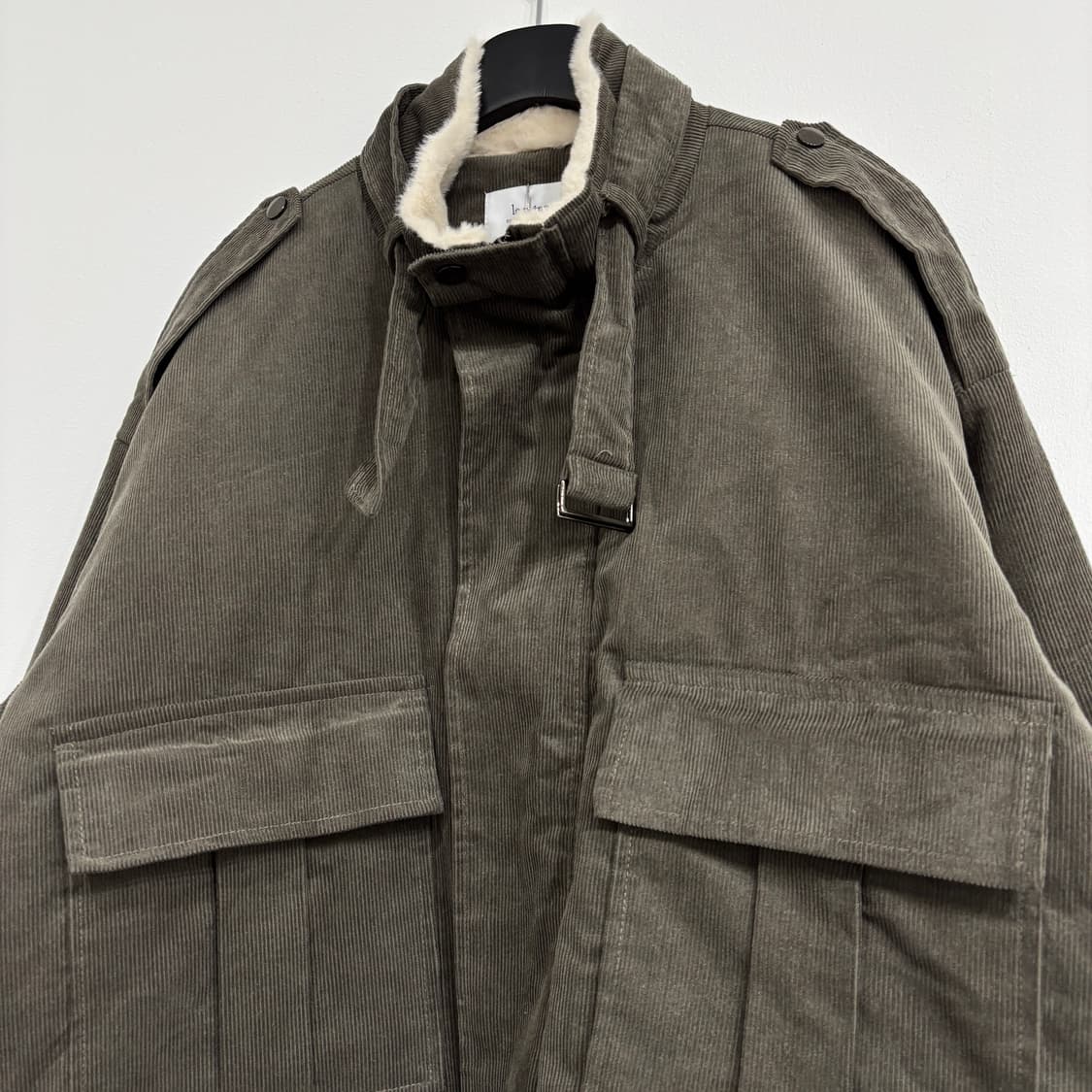 [새상품] 퍼카라 코듀로이 누빔자켓 상품이미지2