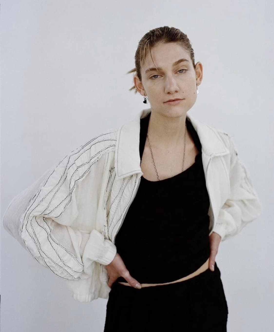 마땡킴 린넨 봄버 자켓 상품이미지1