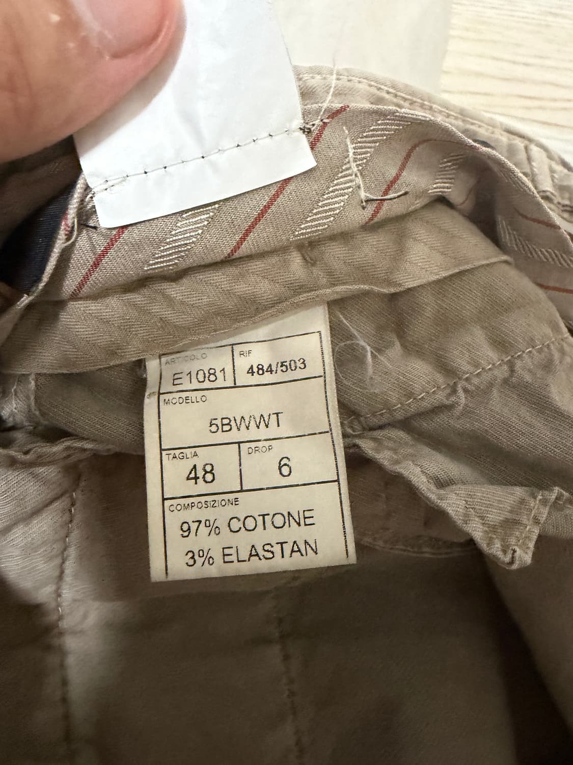 알레그리 면팬츠(82, 이태리 메이드) 상품이미지7