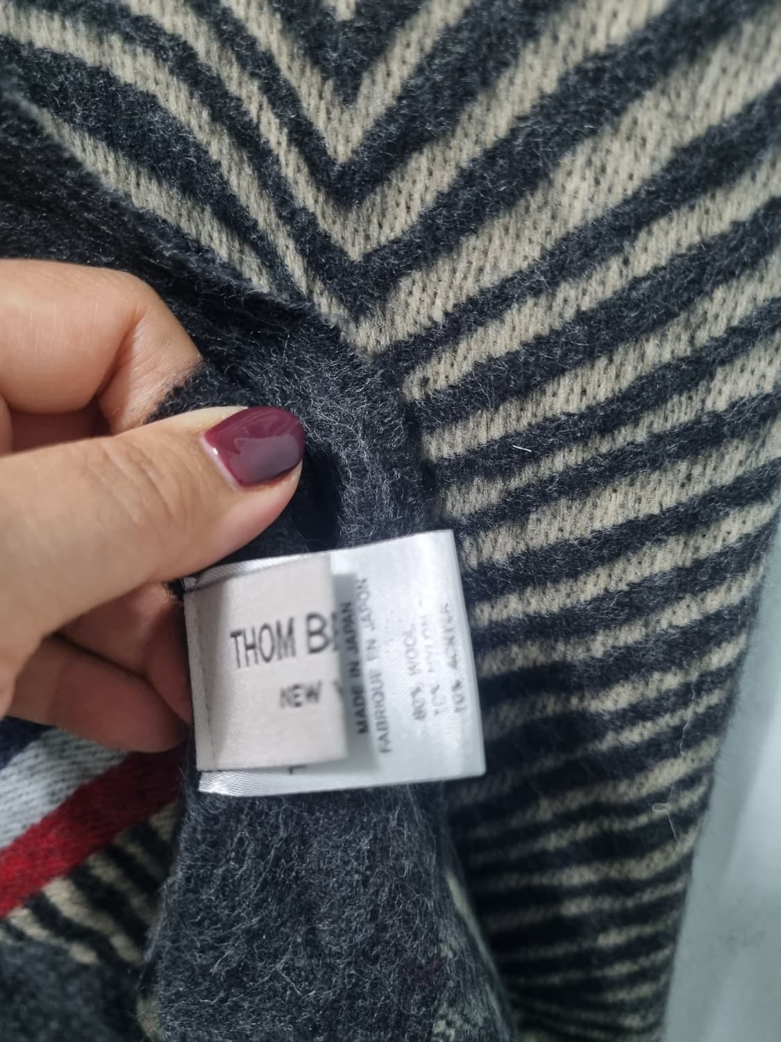 톰브라운 머플러 상품이미지4