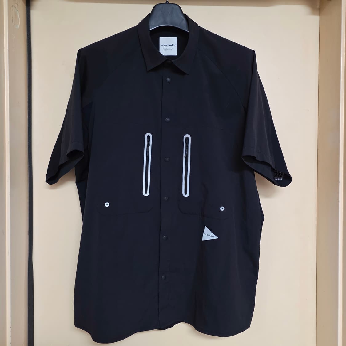 [XXL] 앤드원더 테크 숏 슬리브 셔츠 반팔 셔츠 상품이미지3