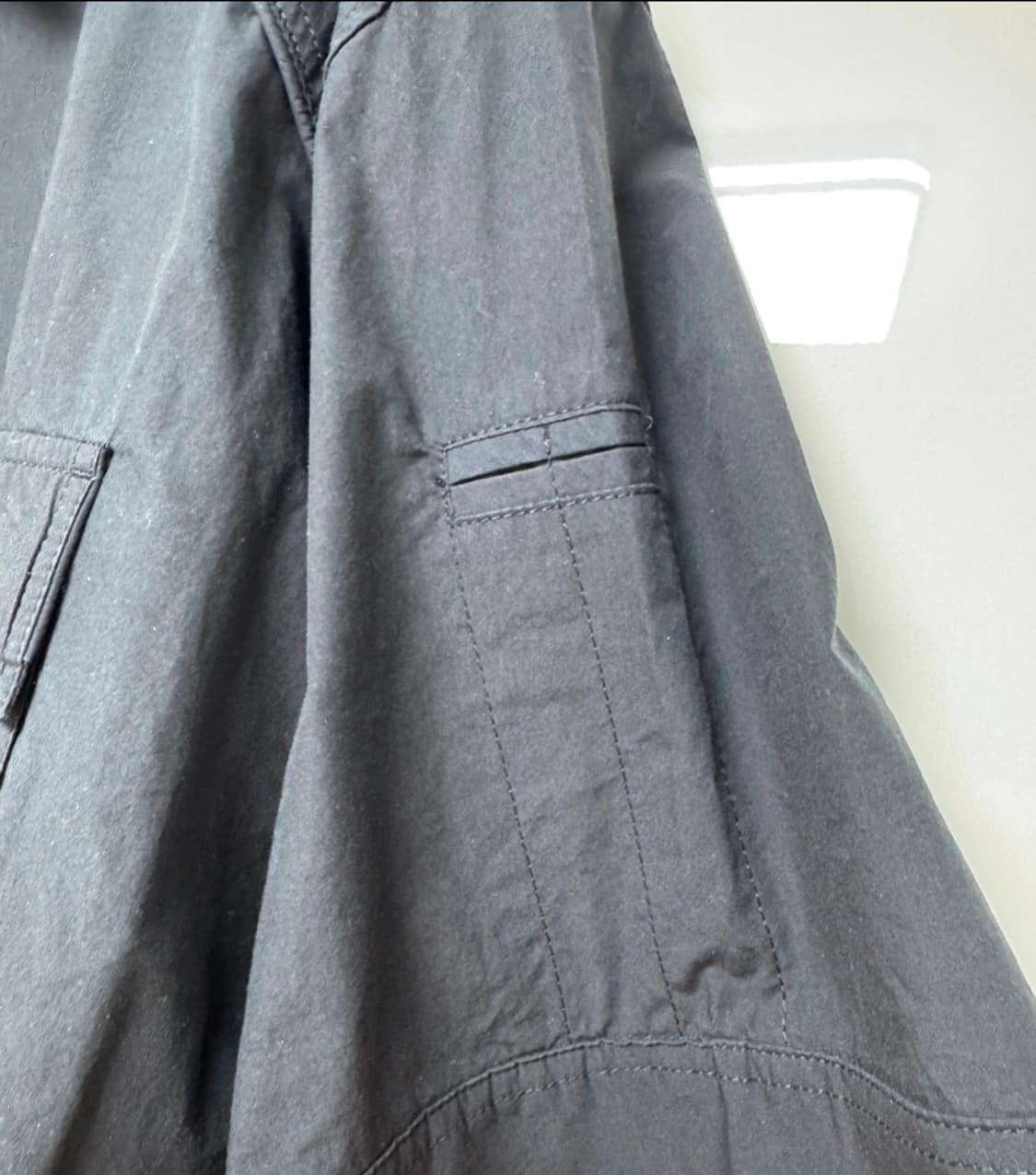 준지 레이어드 오버핏 반팔셔츠 48 (110) 상품이미지3