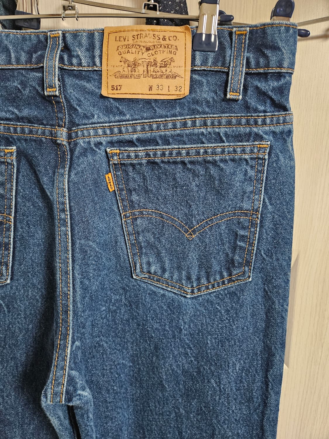 90s levi's  517 오렌지탭 부츠컷 33x32 리바이스 상품이미지3
