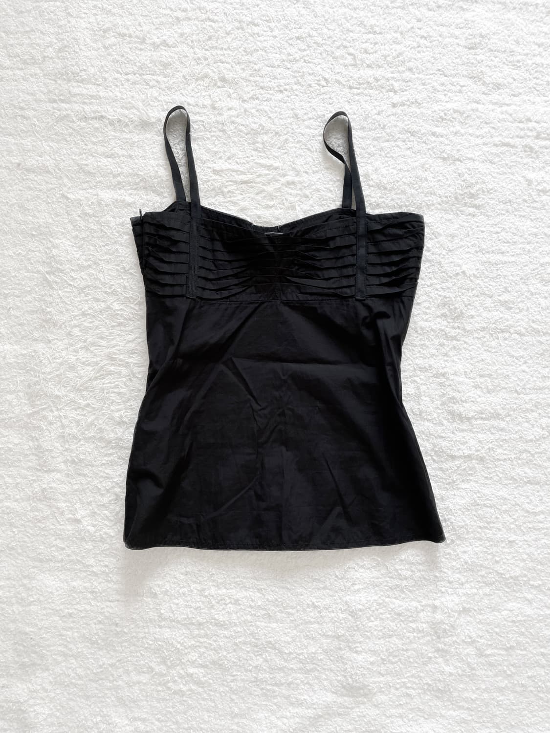 질 샌더 플리츠 슬리브리스 탑 상품이미지5