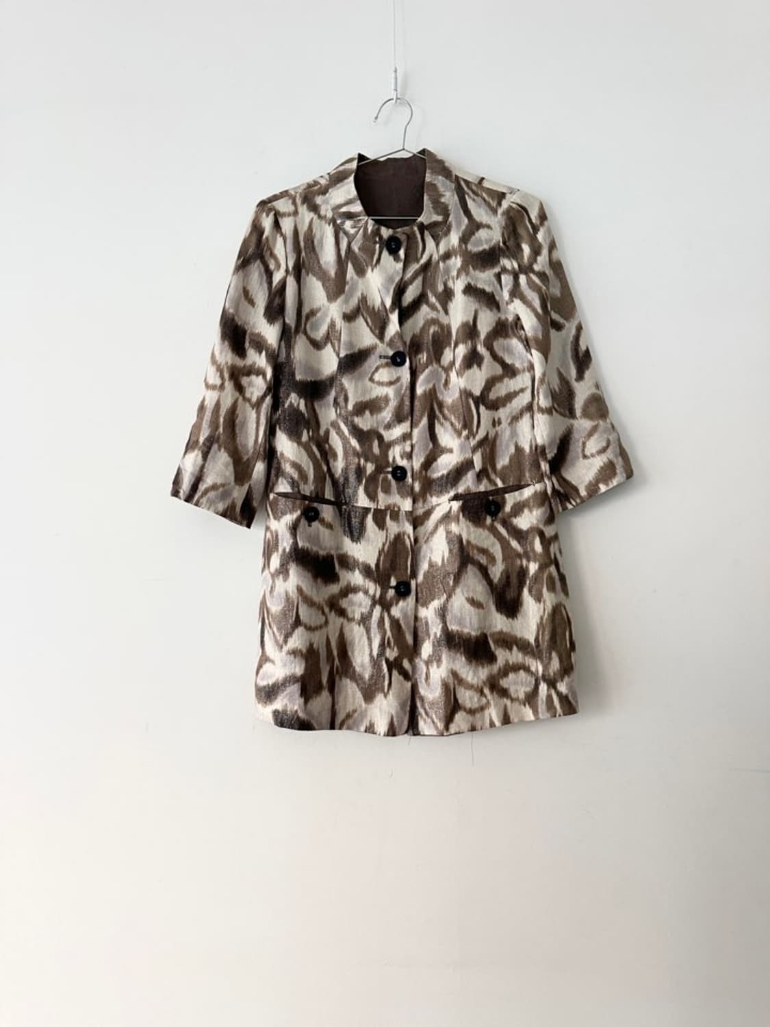 Glittery circling pattern blouse& jacket 상품이미지1