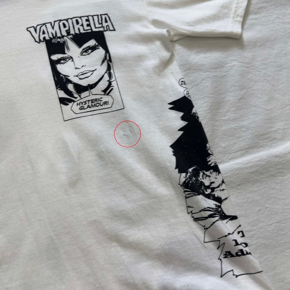 히스테릭 글래머 X 벰피렐레 반팔 티셔츠 상품이미지2