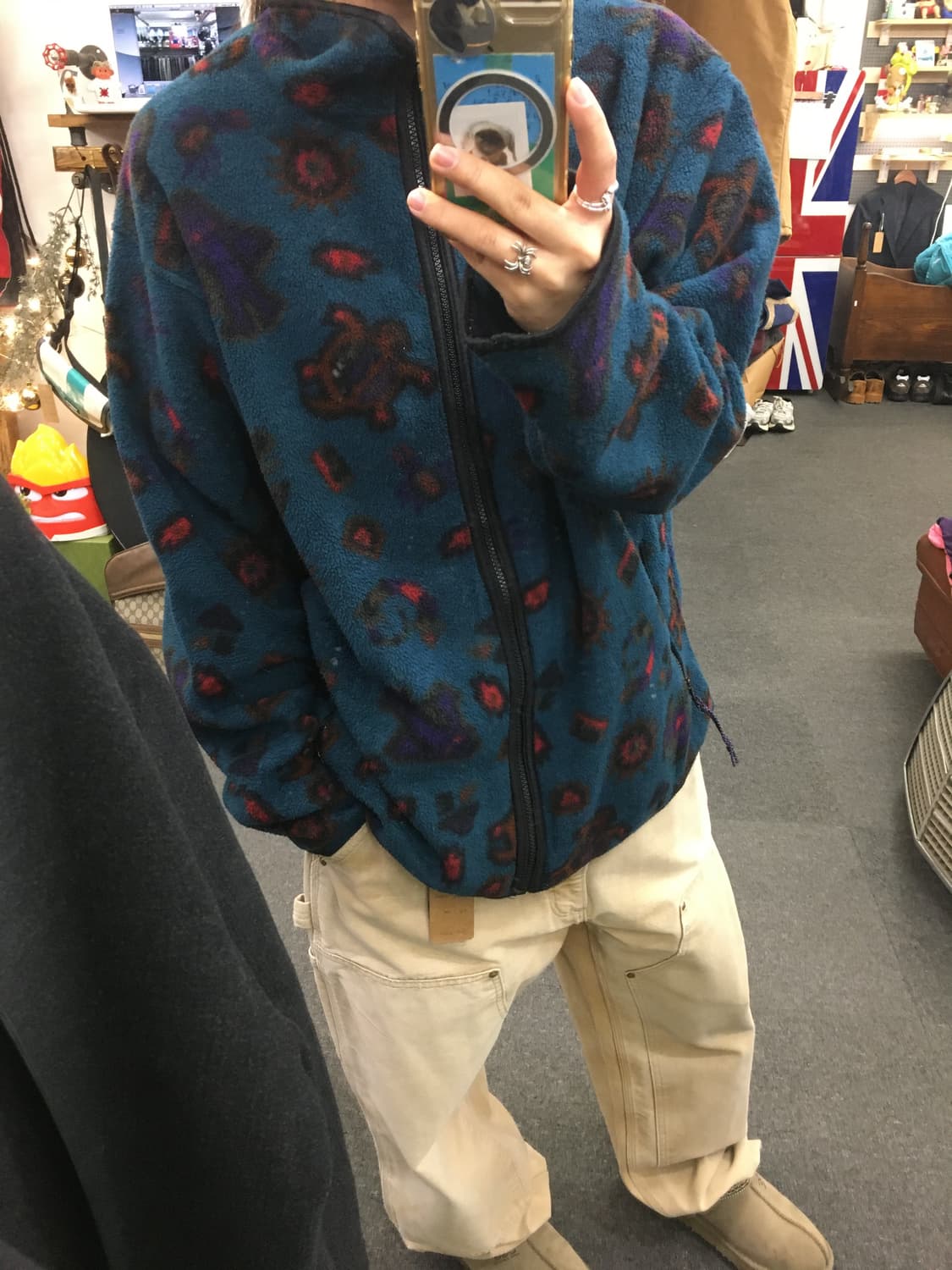 90's Rei 플리스 집업(usa) 상품이미지1